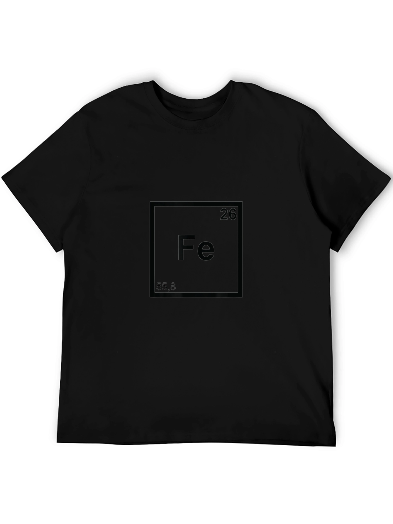 Iron Element Periodic Table T-Shirt - Cool Science Tee
