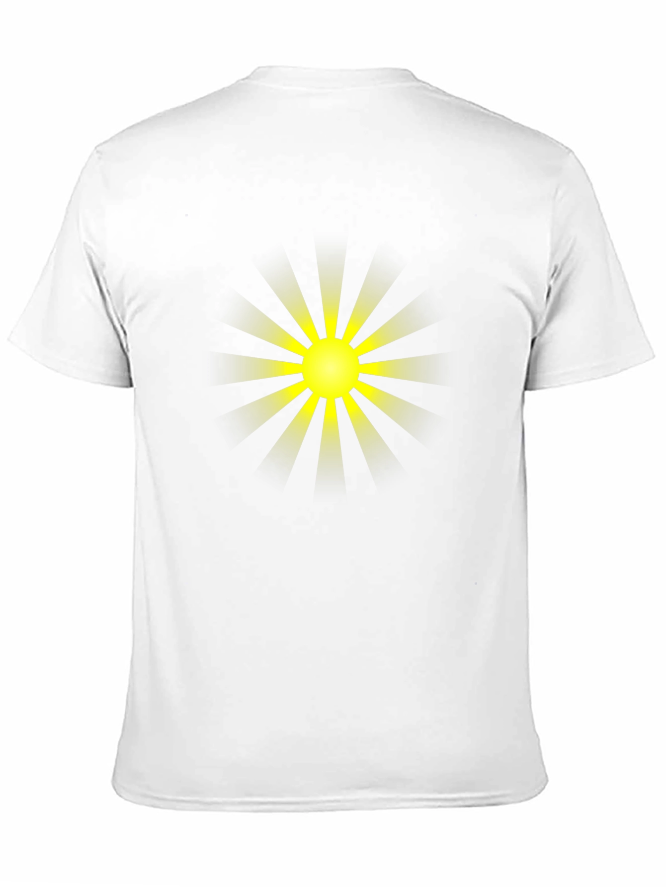 Radiant Sun Graphic Tee - Stylish Black T-Shirt