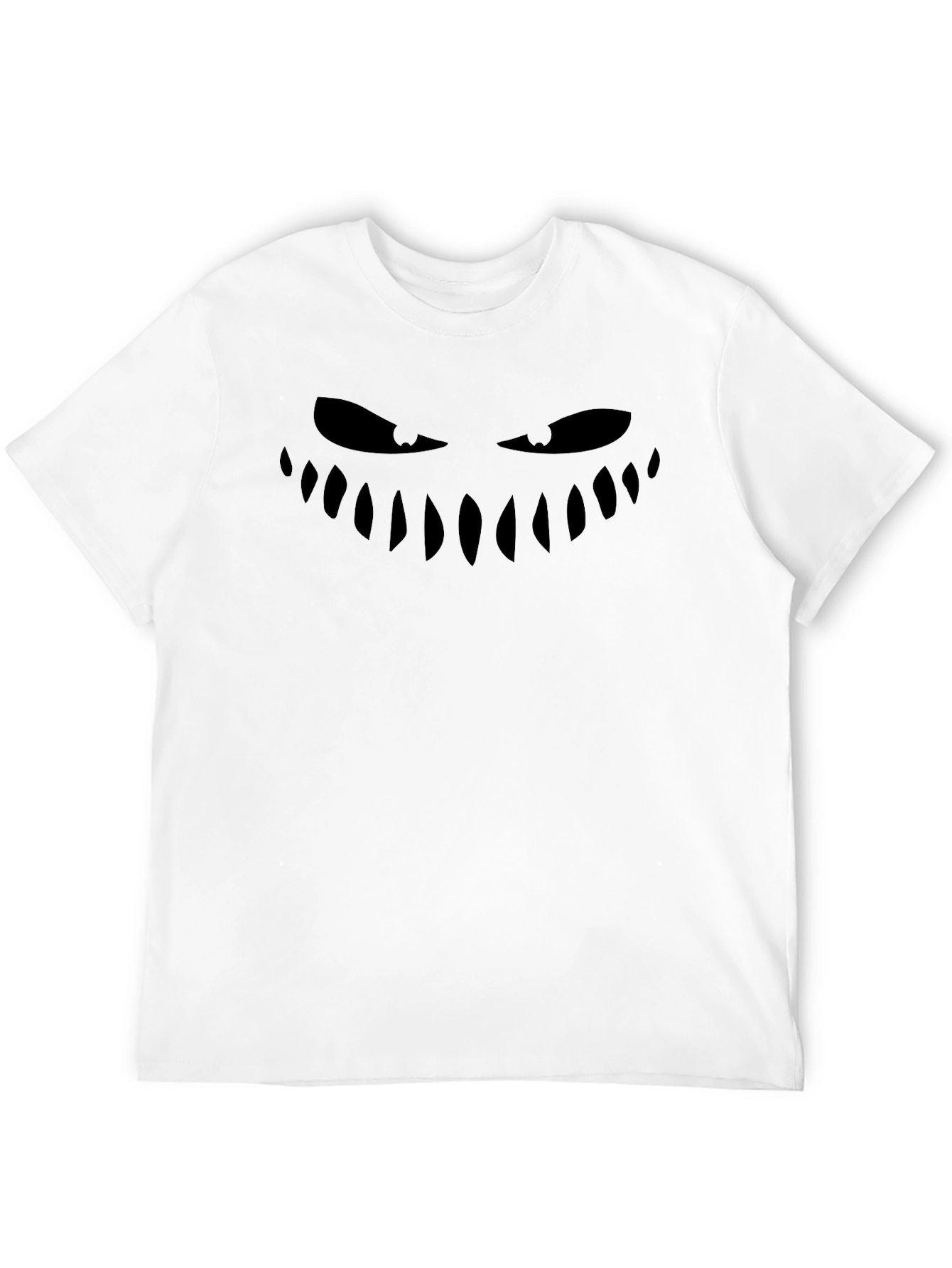 Spooky Smile Black T-Shirt