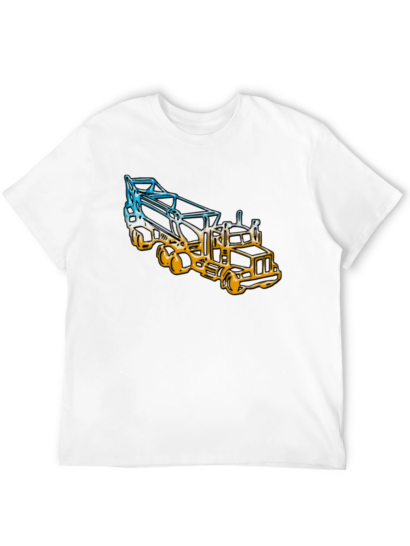 Truck Graphic T-Shirt - Cool Design