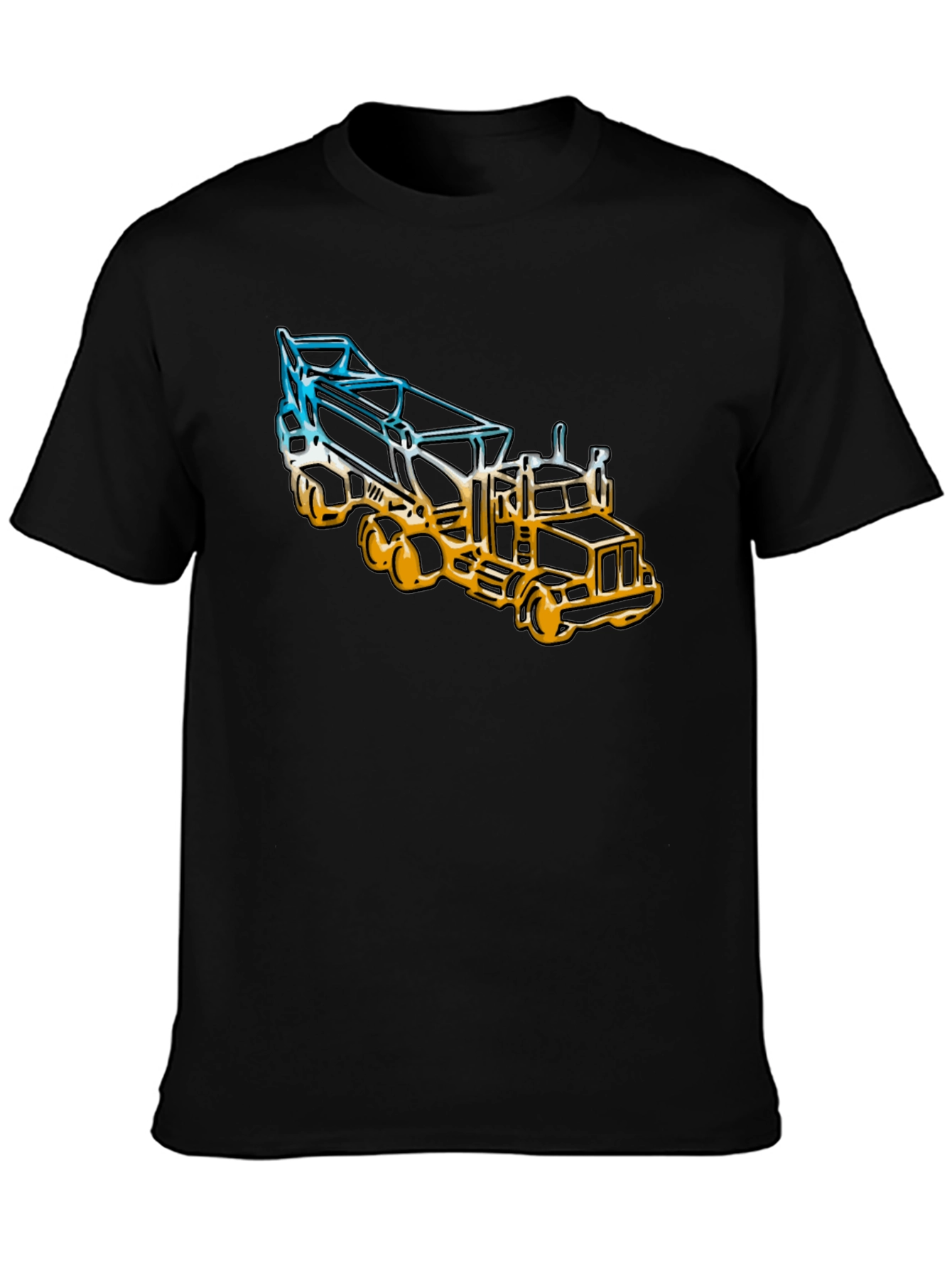 Truck Graphic T-Shirt - Cool Design