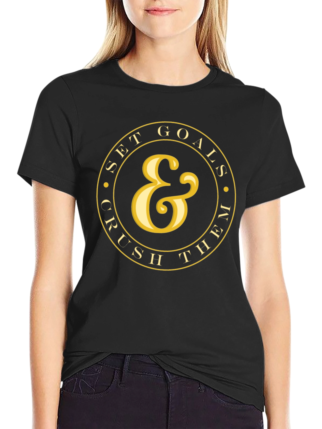 Set Goals & Crush Them T-Shirt