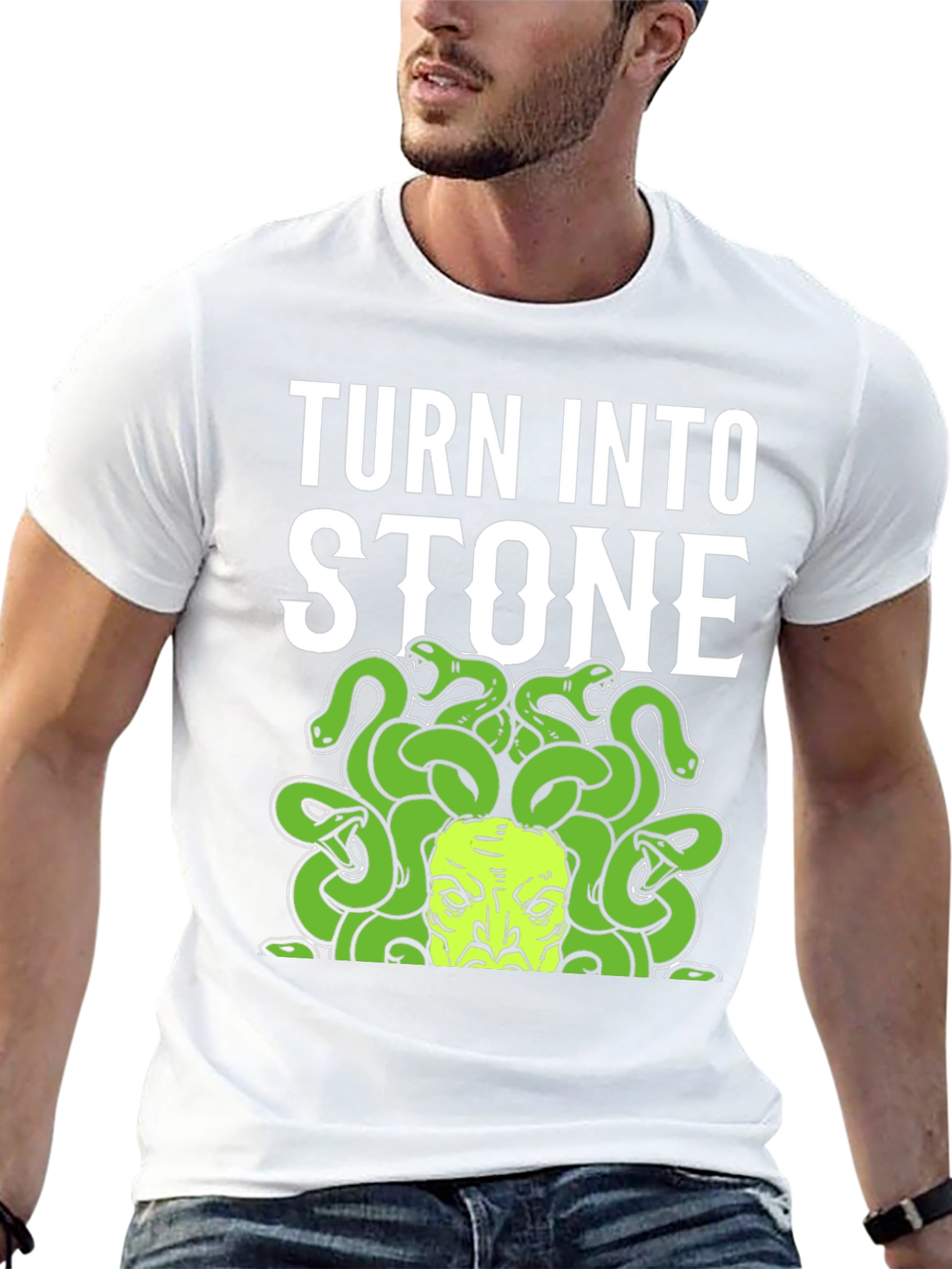 Turn Into Stone Medusa T-Shirt