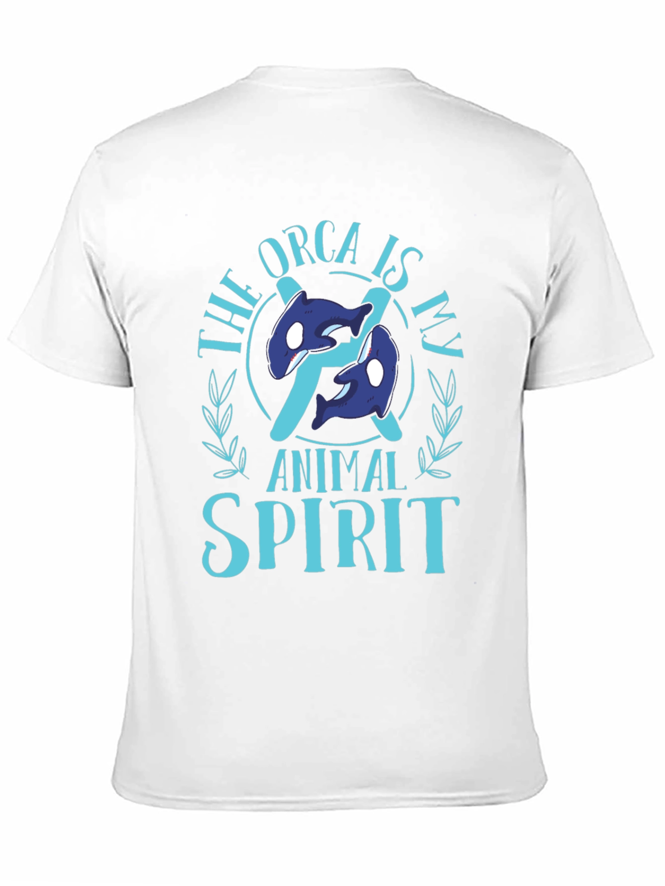 Orca Animal Spirit Black T-Shirt