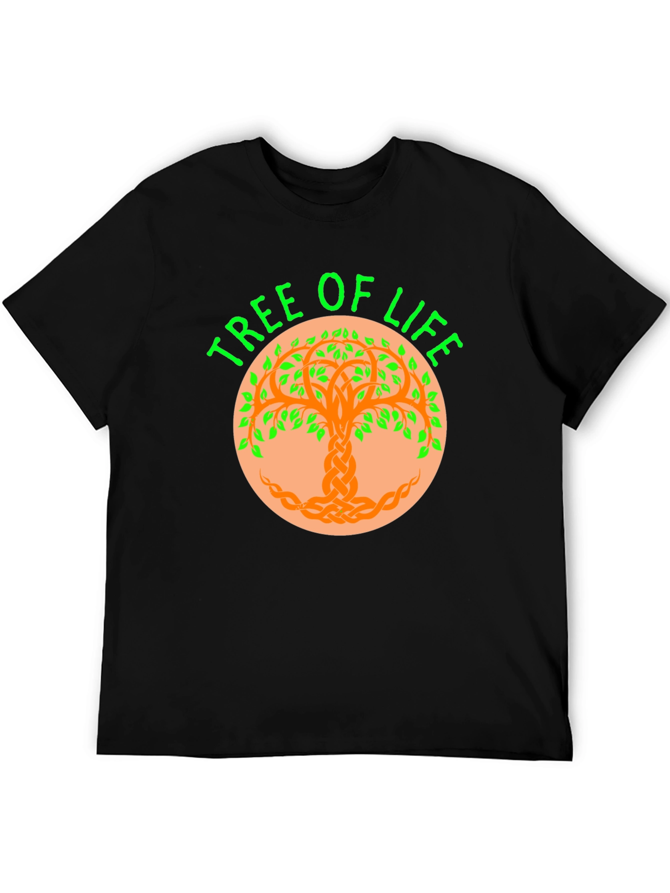 Tree of Life Graphic Tee - Celtic Knot Design