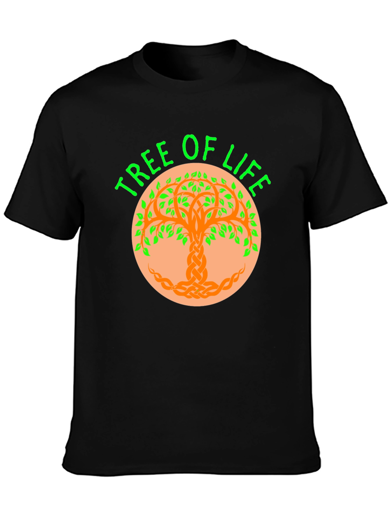 Tree of Life Graphic Tee - Celtic Knot Design