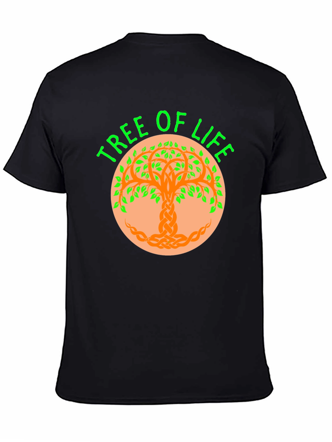Tree of Life Graphic Tee - Celtic Knot Design