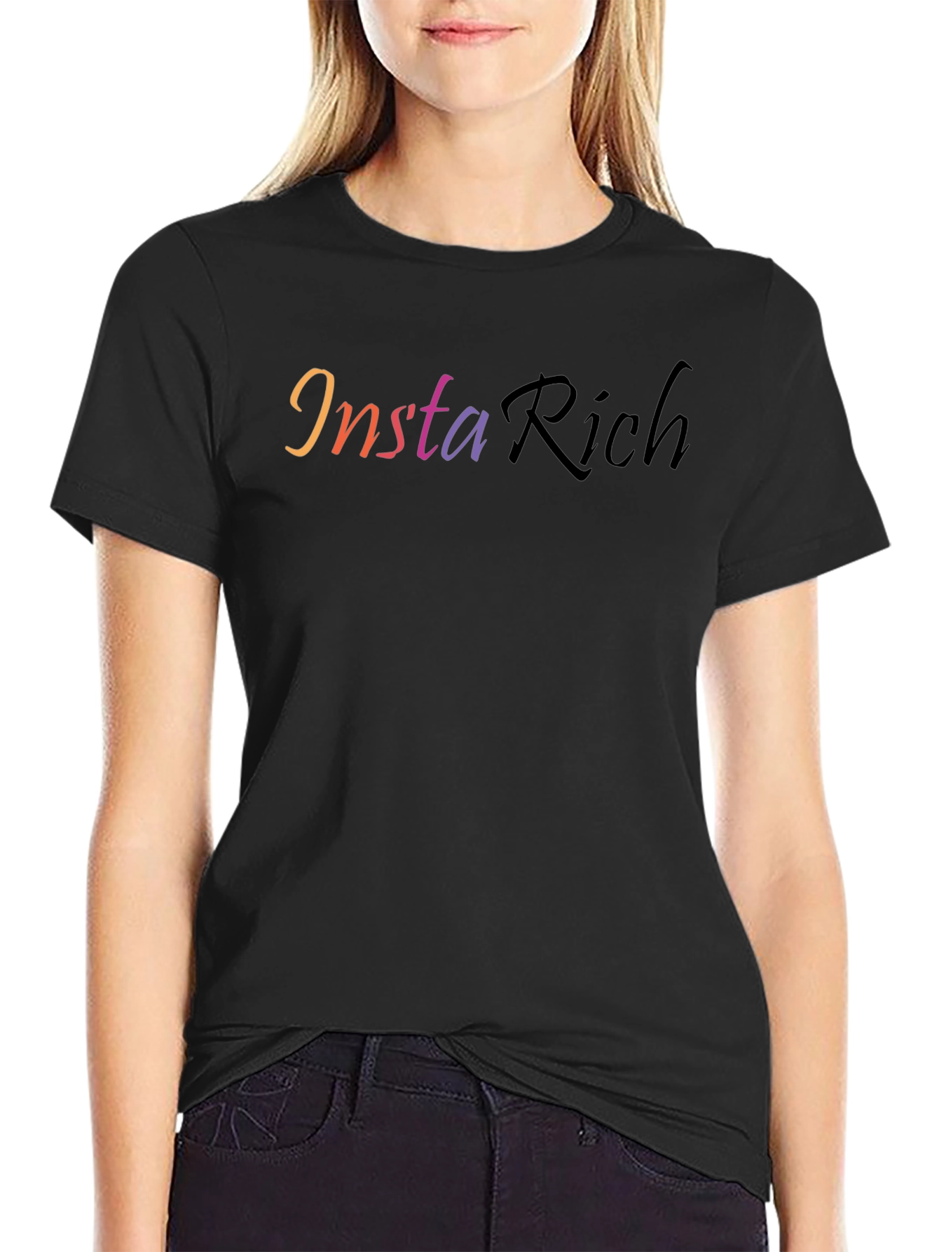 Insta Rich Graphic T-Shirt