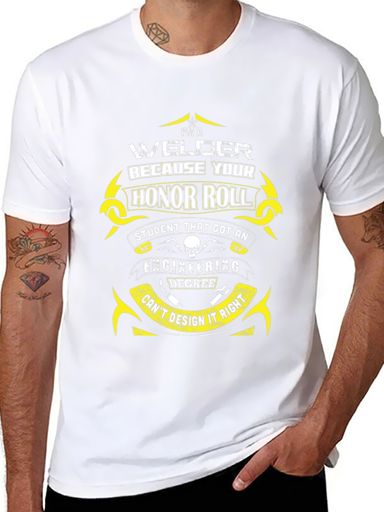 Welder Honor Roll T-Shirt - Funny Gift