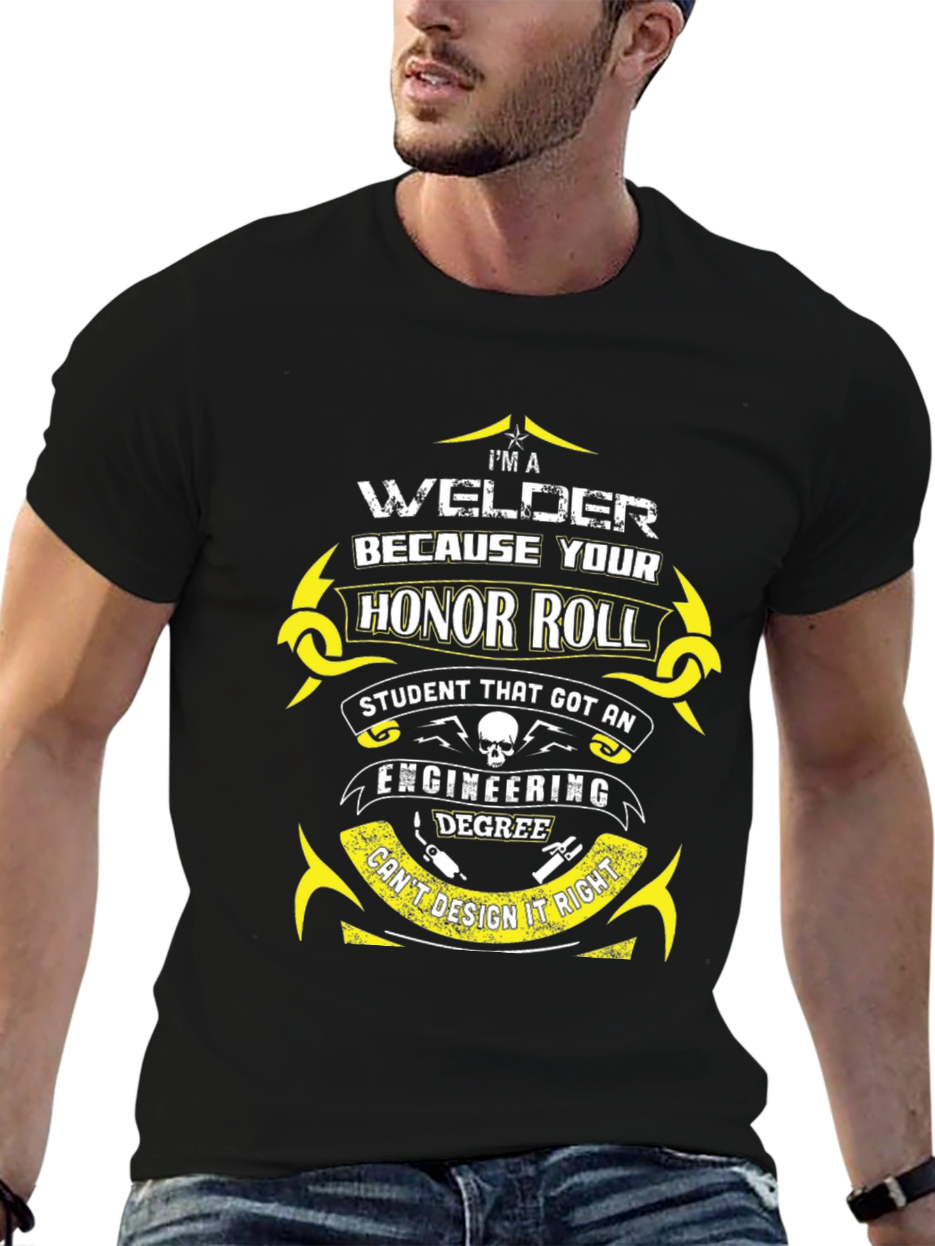 Welder Honor Roll T-Shirt - Funny Gift