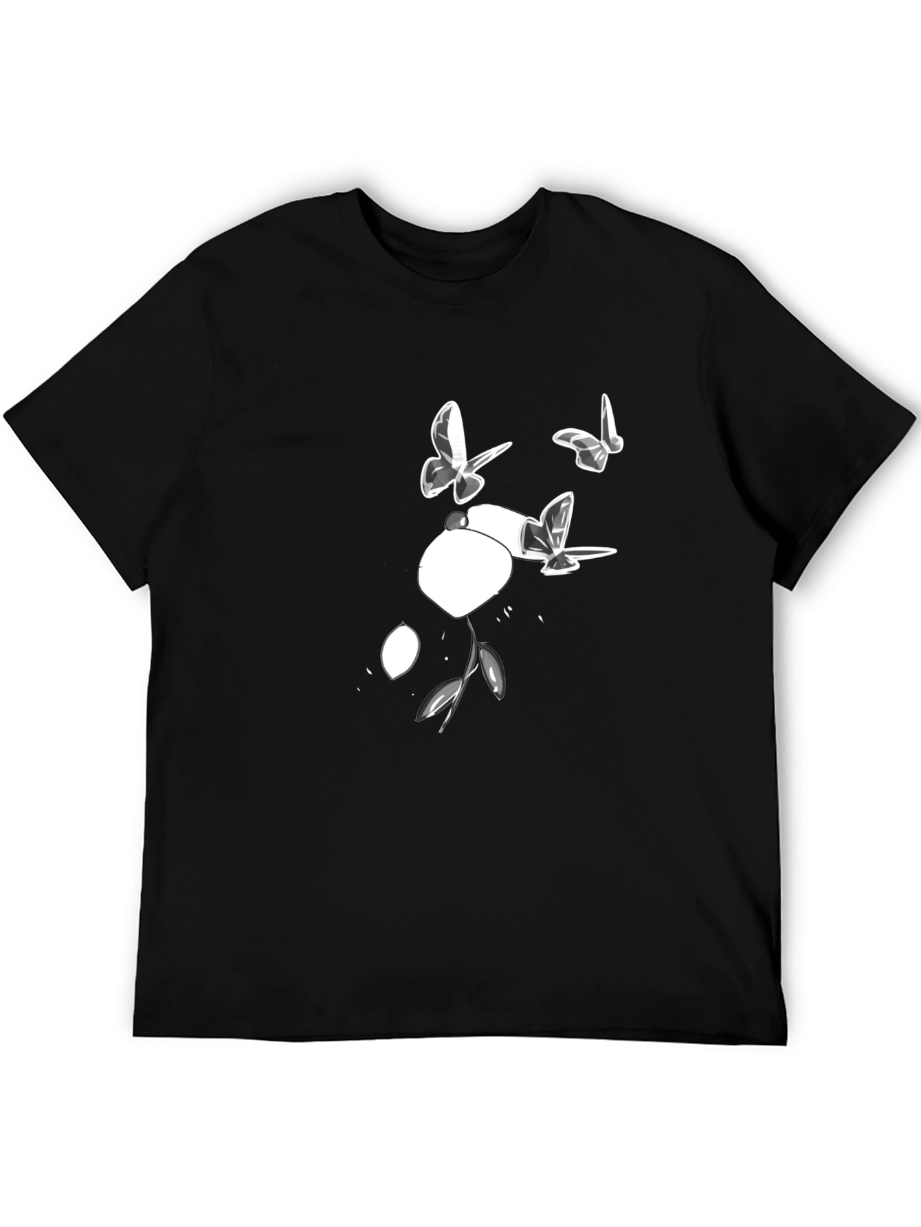Butterfly and Lemon Graphic Tee
