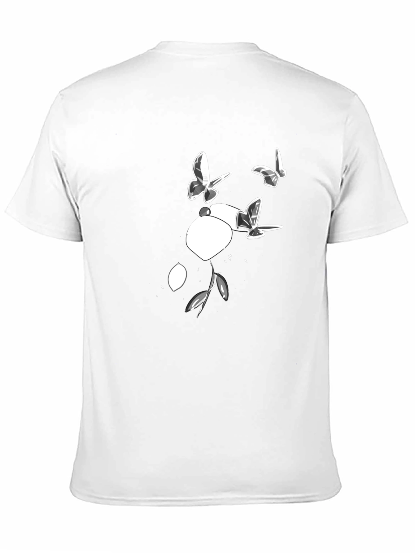 Butterfly and Lemon Graphic Tee
