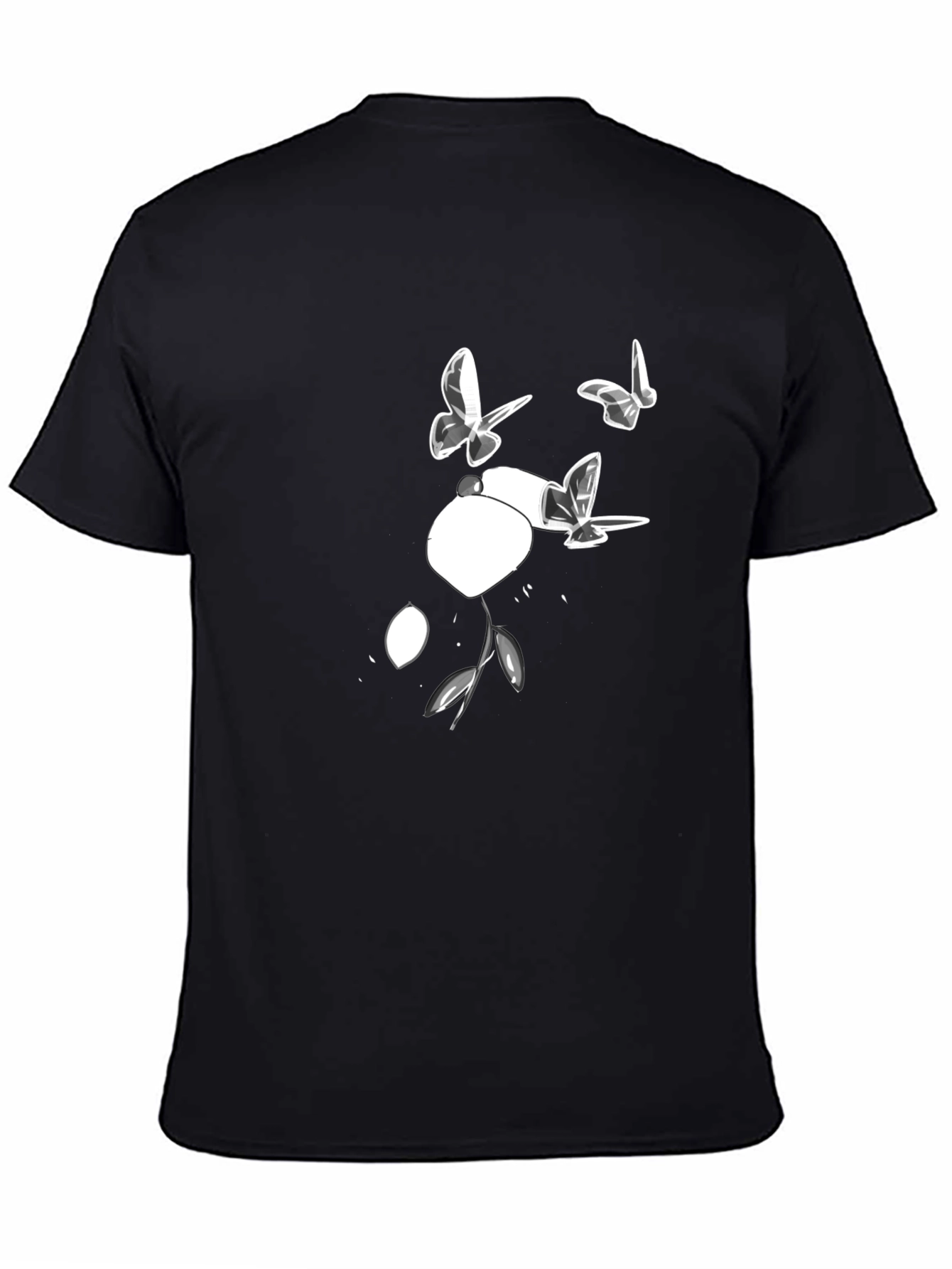 Butterfly and Lemon Graphic Tee