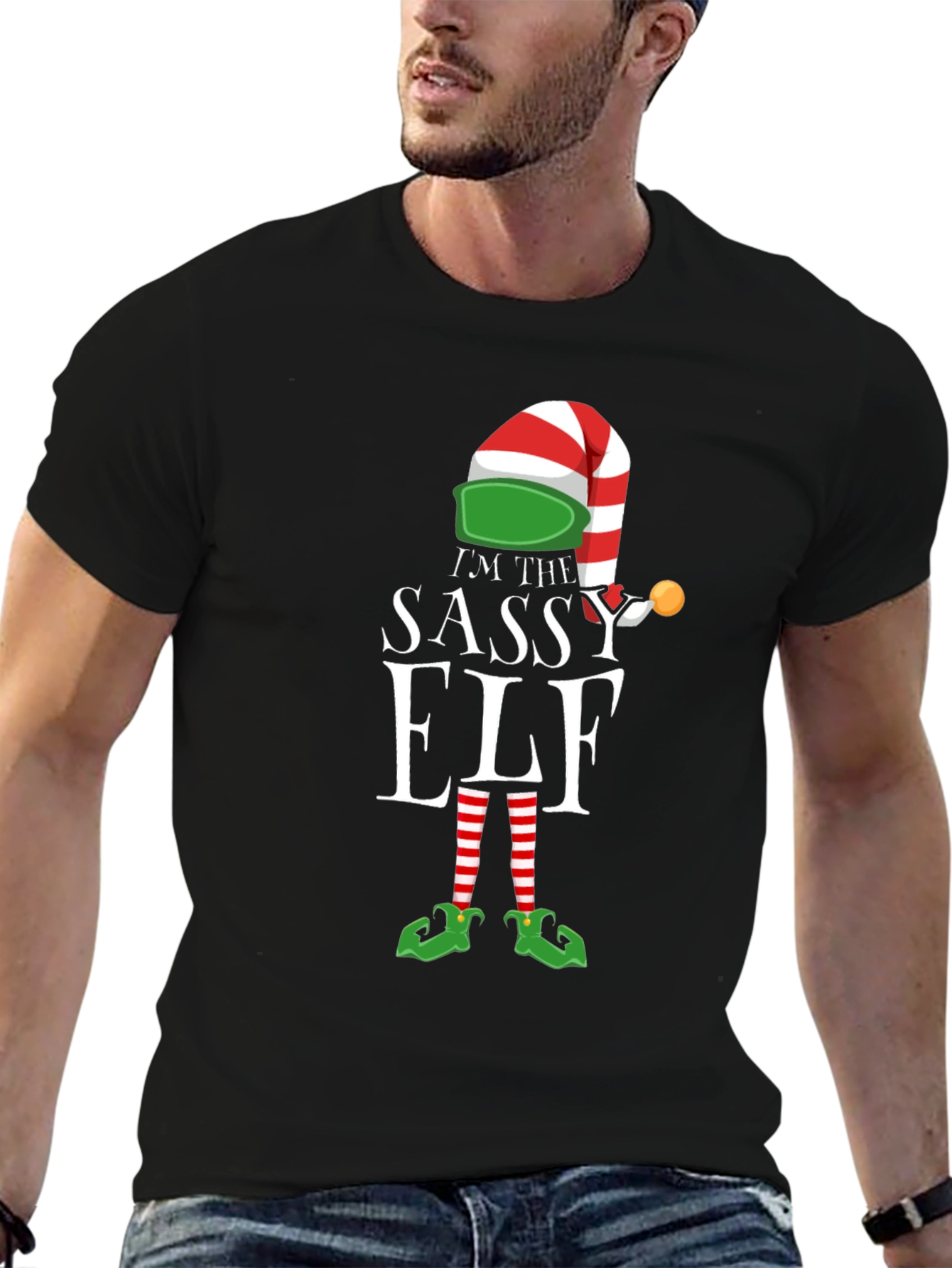 Sassy Elf Christmas T-Shirt