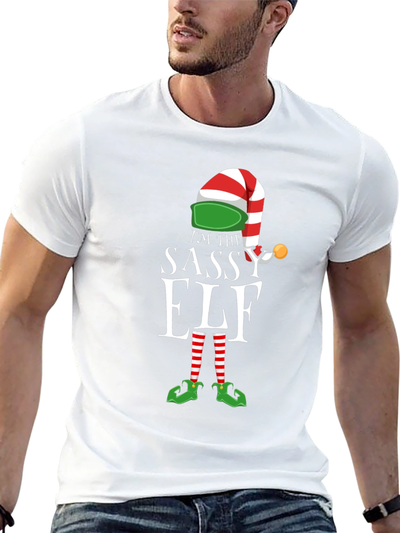 Sassy Elf Christmas T-Shirt