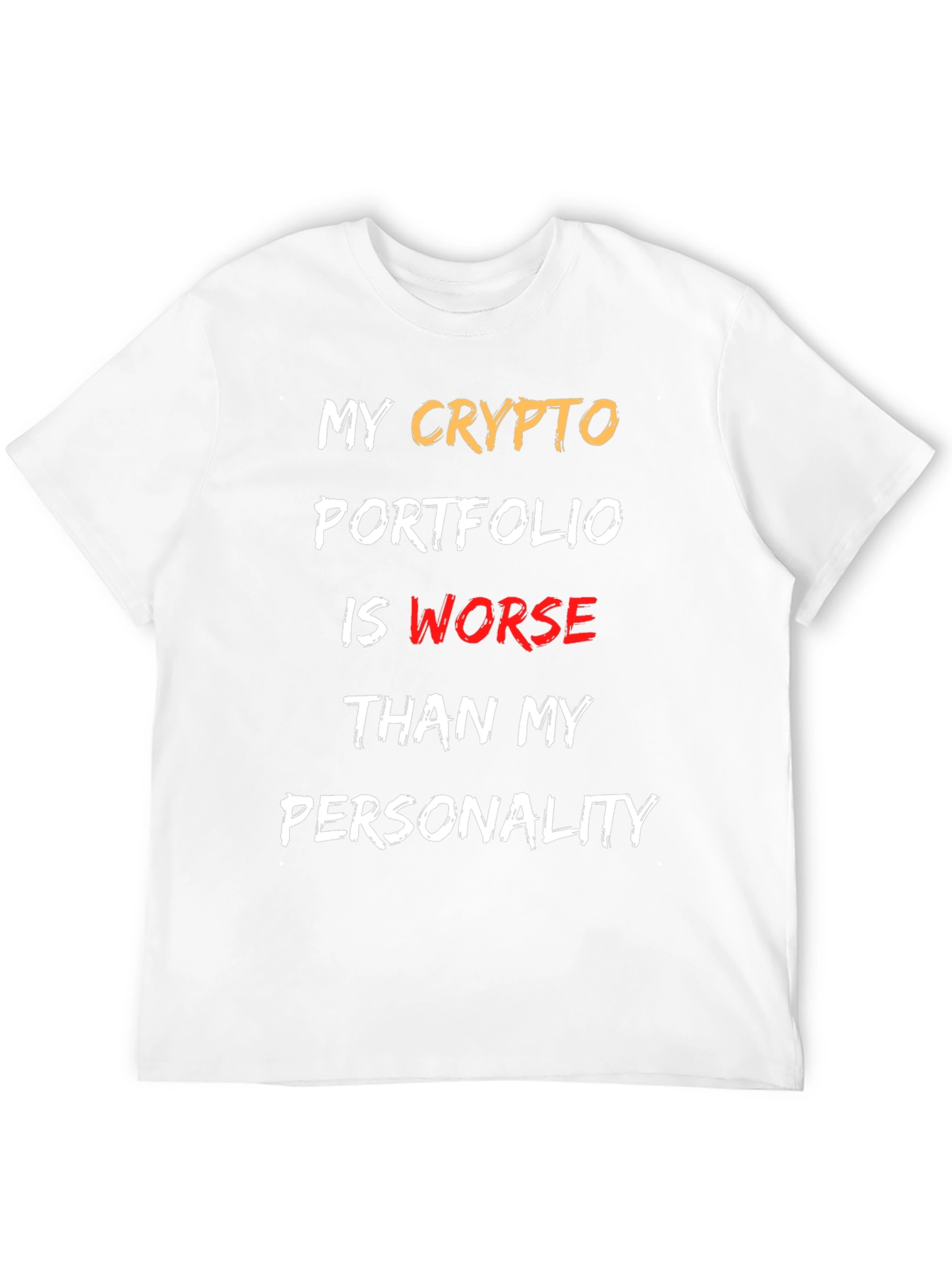 Crypto Portfolio T-Shirt - Funny Slogan Tee