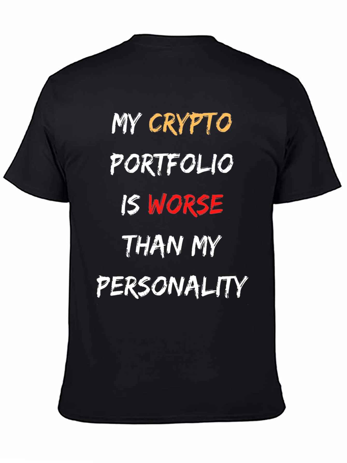 Crypto Portfolio T-Shirt - Funny Slogan Tee
