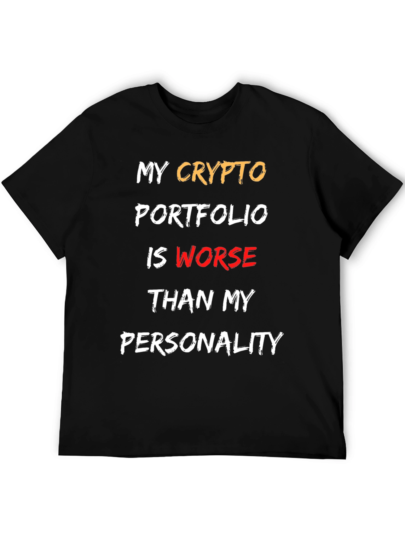 Crypto Portfolio T-Shirt - Funny Slogan Tee