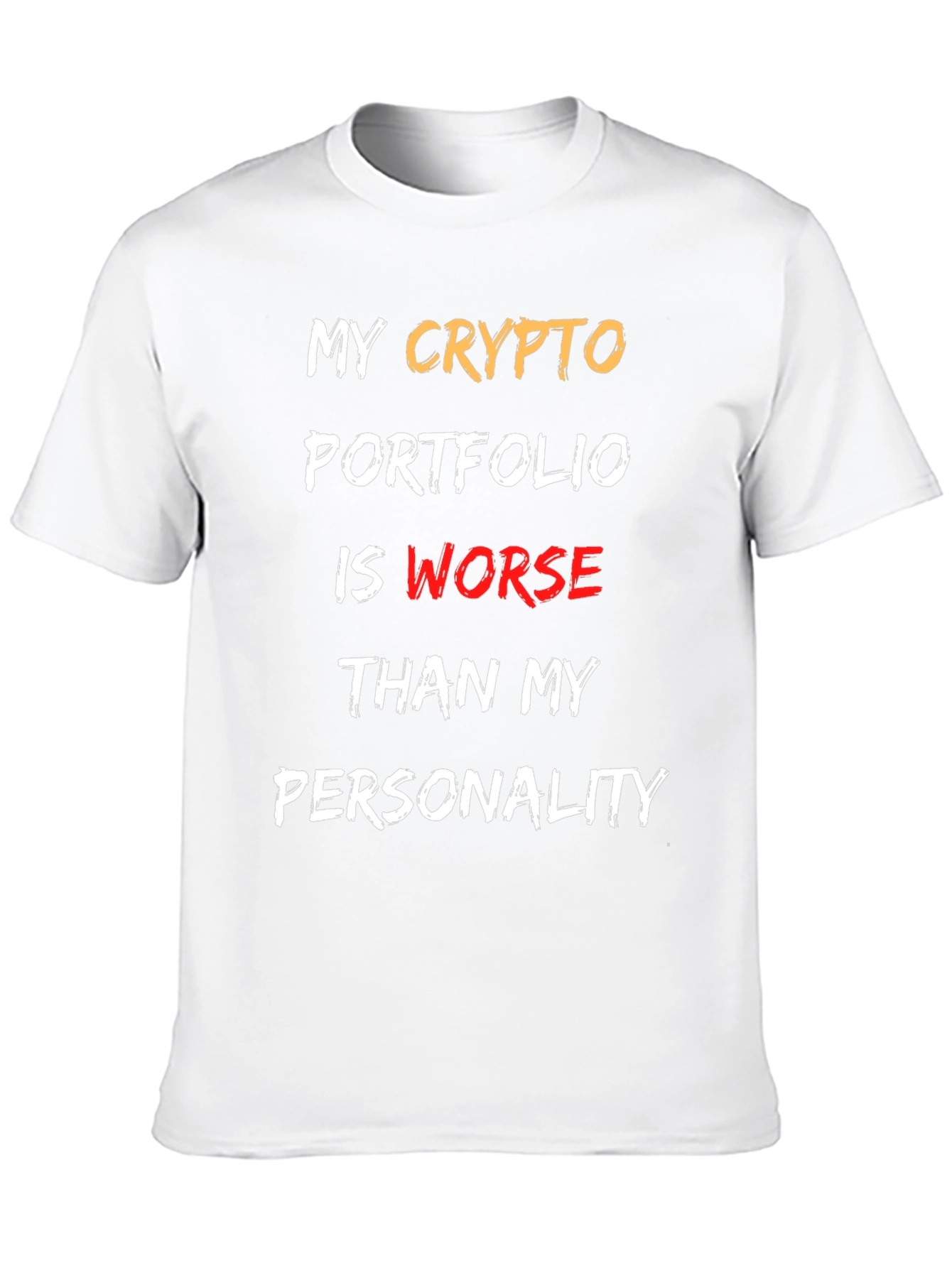 Crypto Portfolio T-Shirt - Funny Slogan Tee