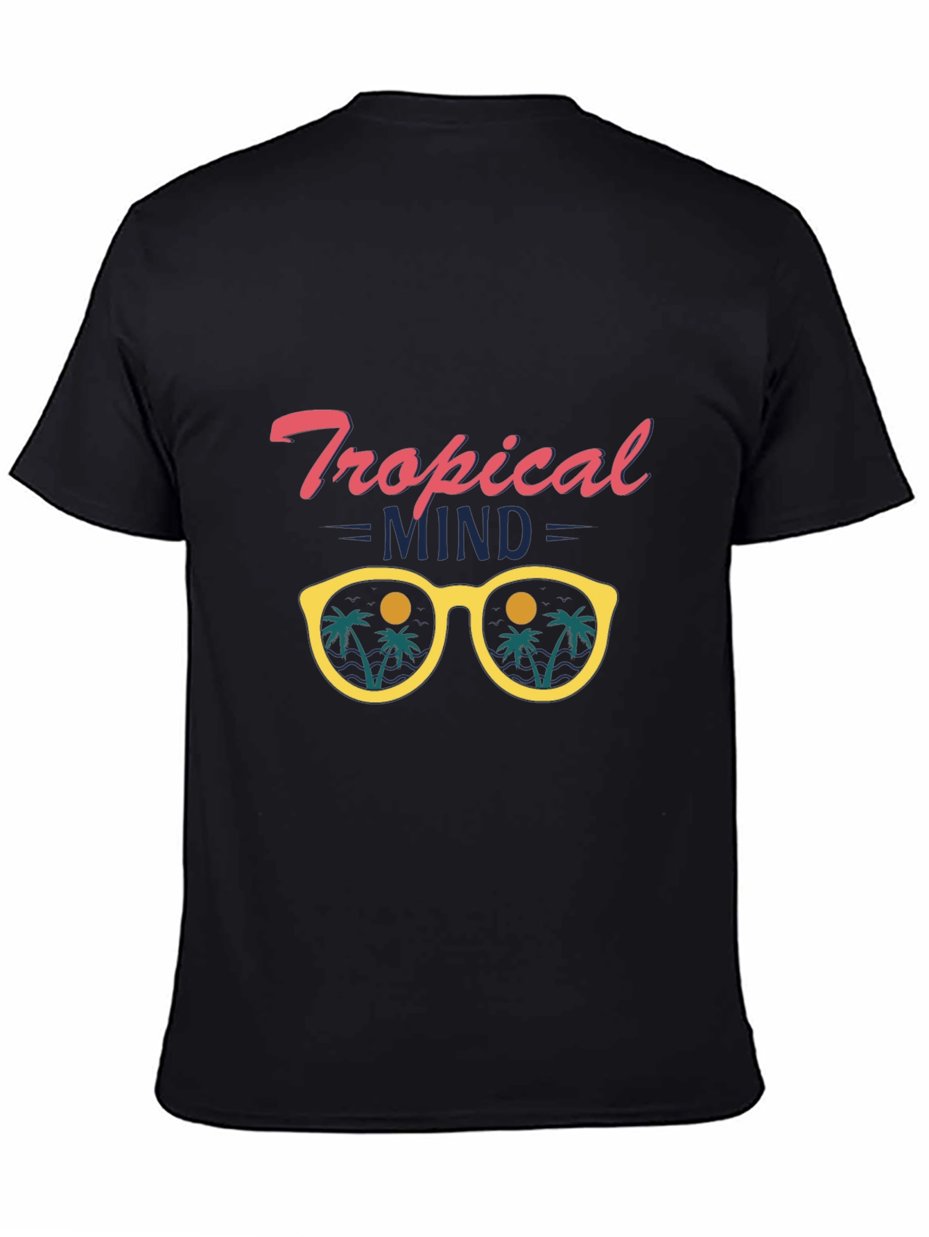 Tropical Mind T-Shirt - Black