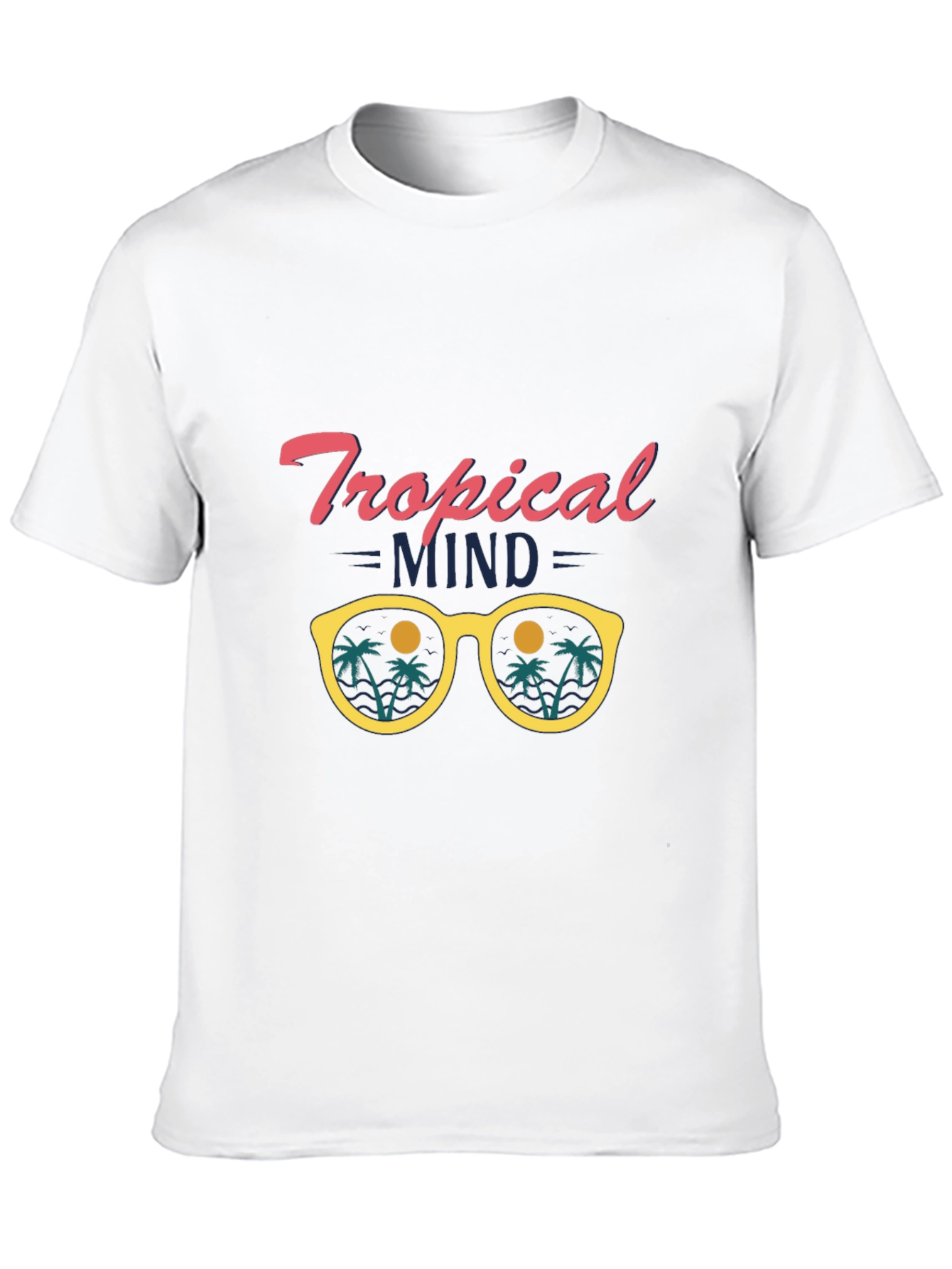 Tropical Mind T-Shirt - Black