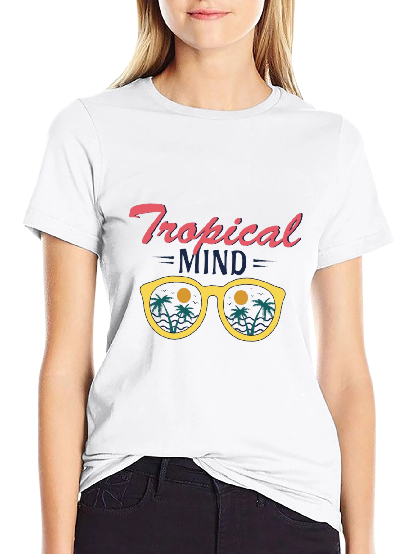 Tropical Mind T-Shirt - Black