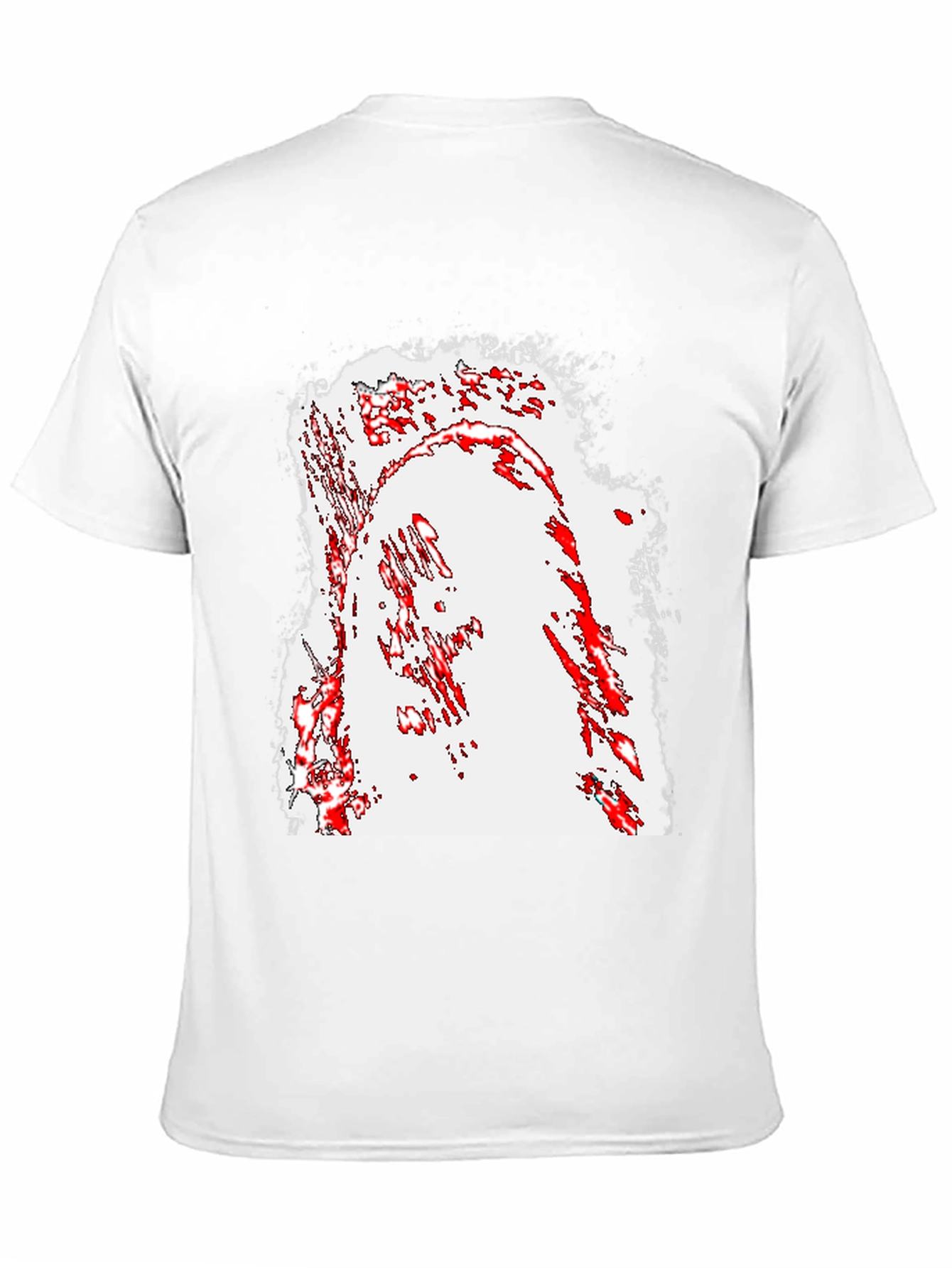 Abstract Graphic Black T-Shirt