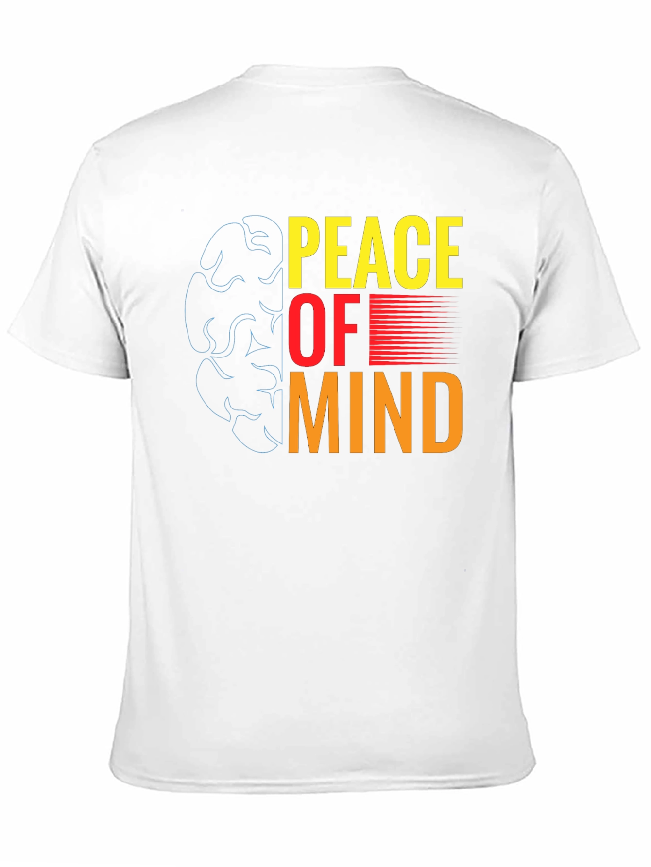 Peace of Mind Graphic T-Shirt - Black