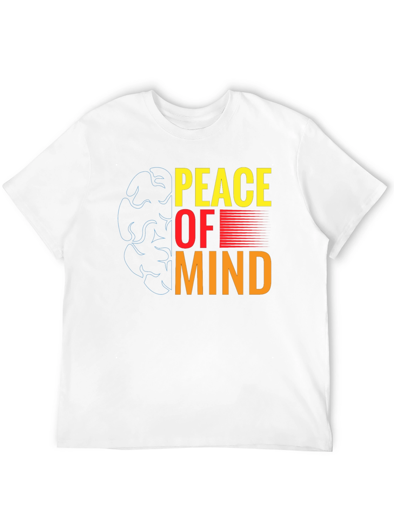 Peace of Mind Graphic T-Shirt - Black