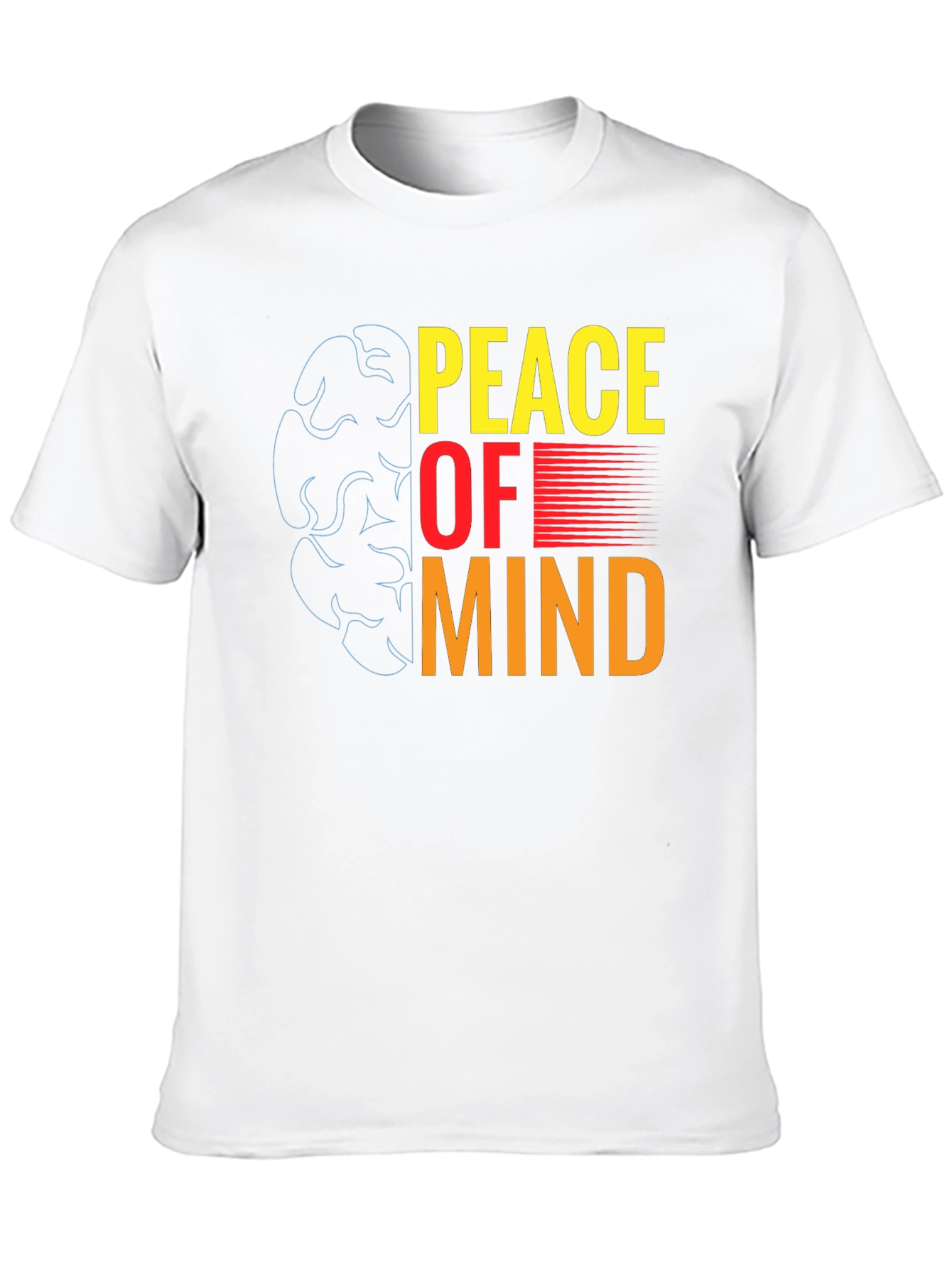 Peace of Mind Graphic T-Shirt - Black
