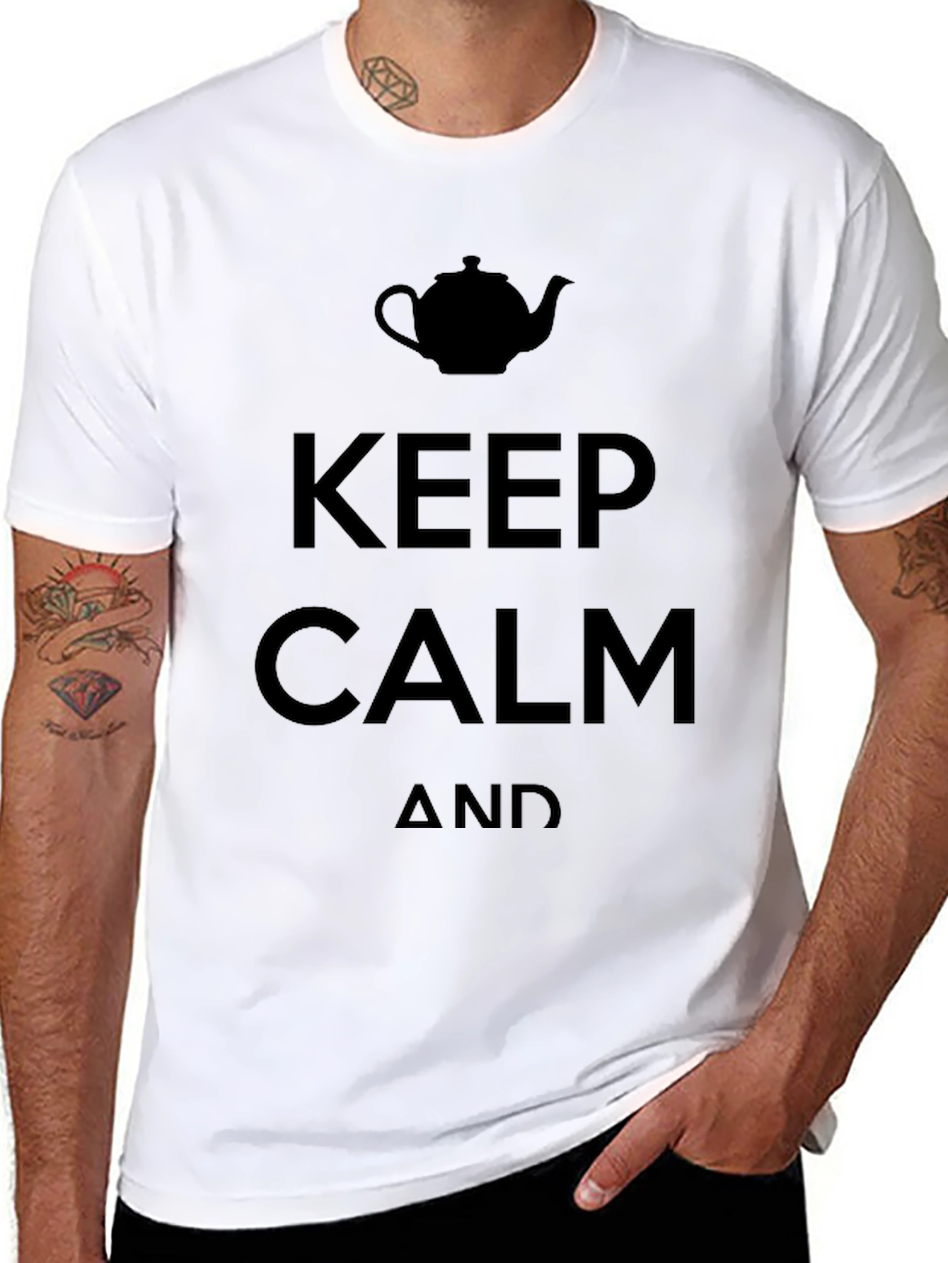 Keep Calm and Drink Tea T-Shirt