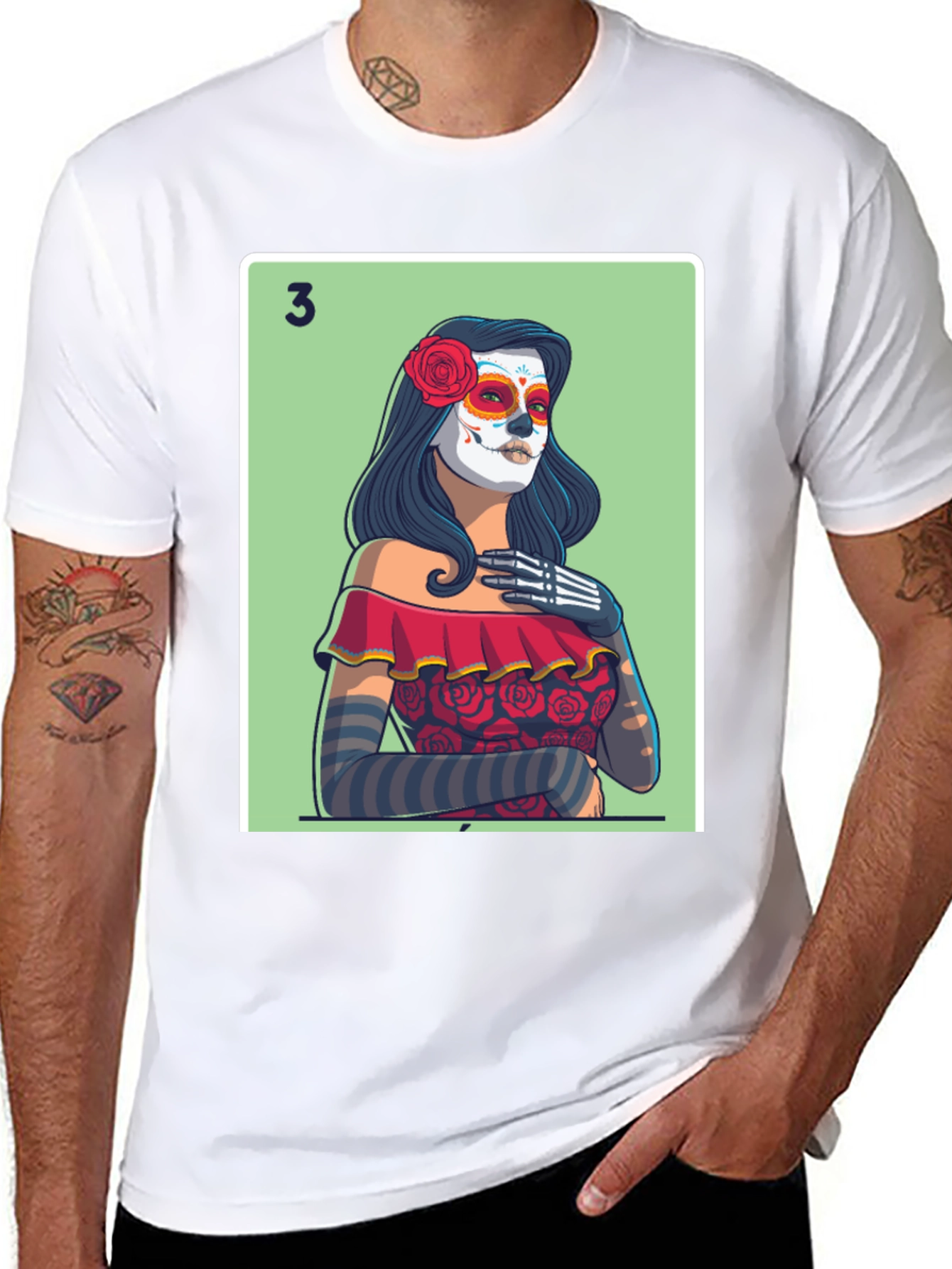 La Catrina T-Shirt - Day of the Dead Tee