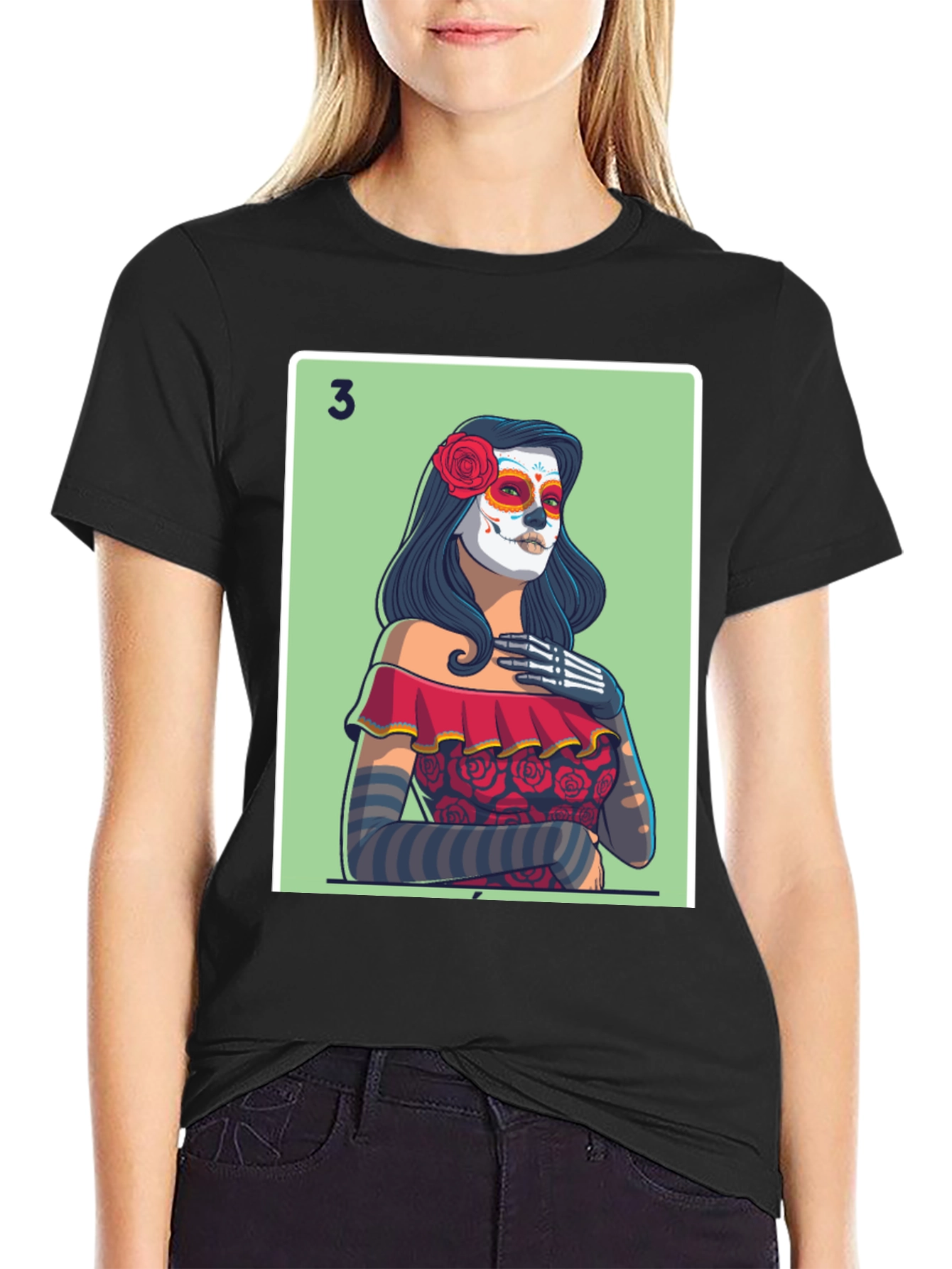 La Catrina T-Shirt - Day of the Dead Tee