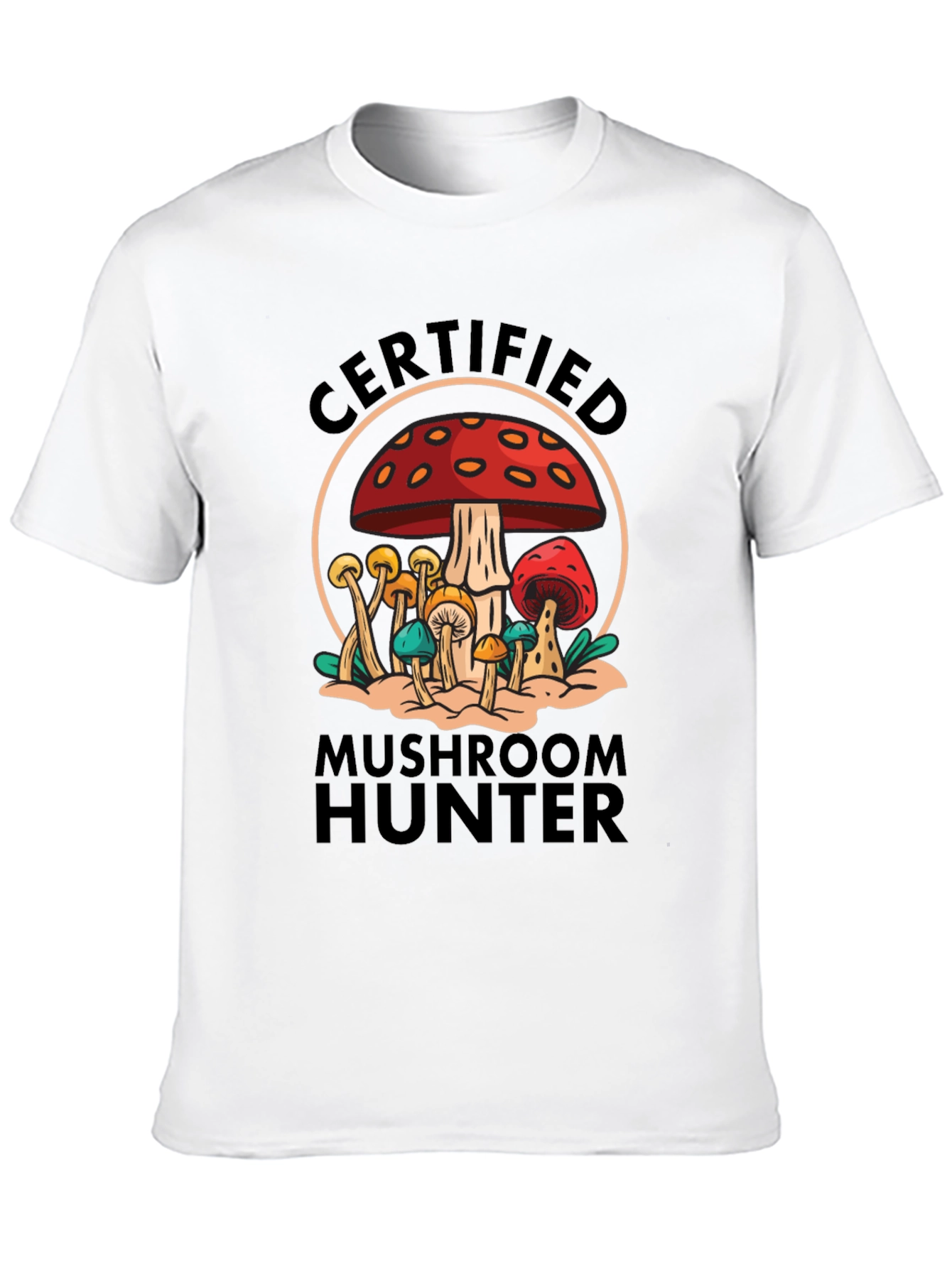 Certified Mushroom Hunter Graphic Tee