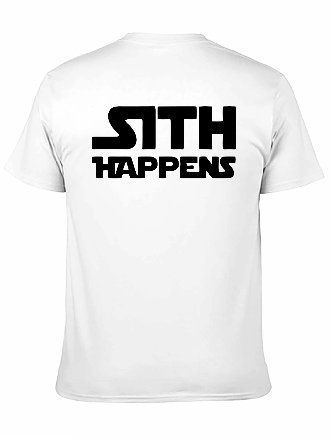Sith Happens Black T-Shirt