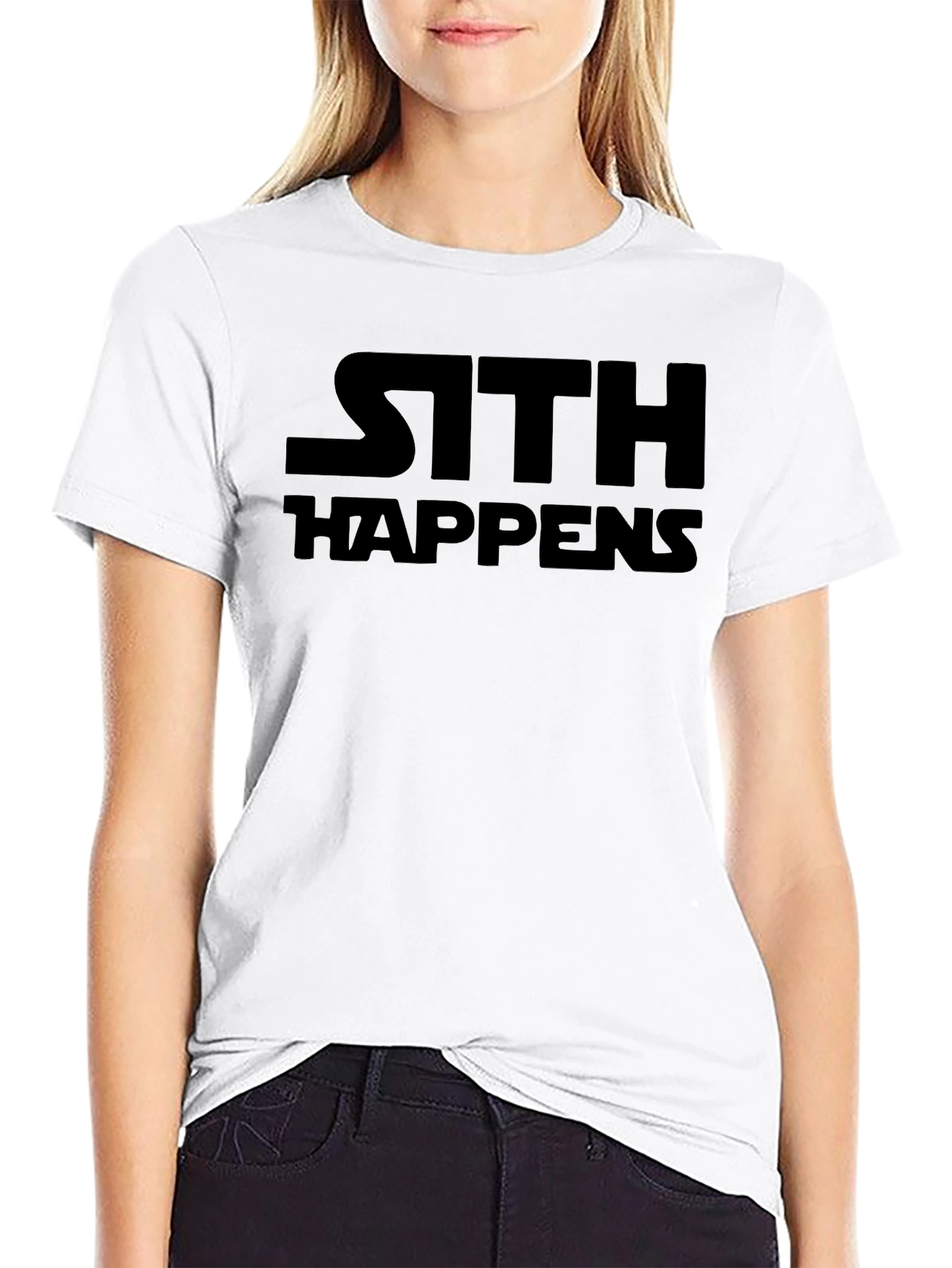 Sith Happens Black T-Shirt