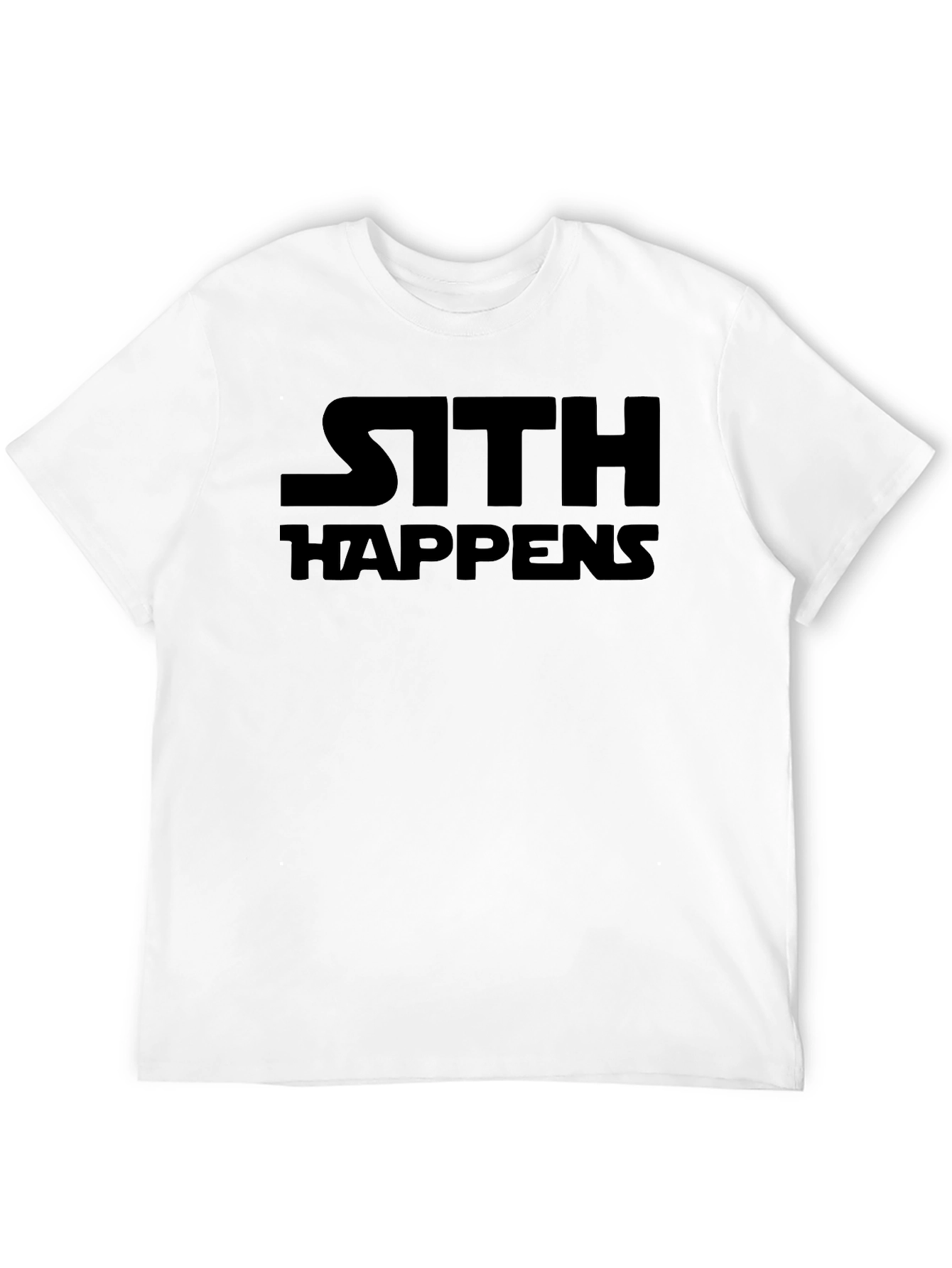 Sith Happens Black T-Shirt