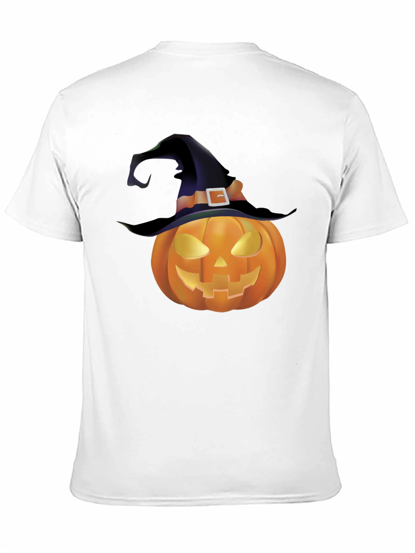 Halloween Pumpkin Witch Hat T-Shirt