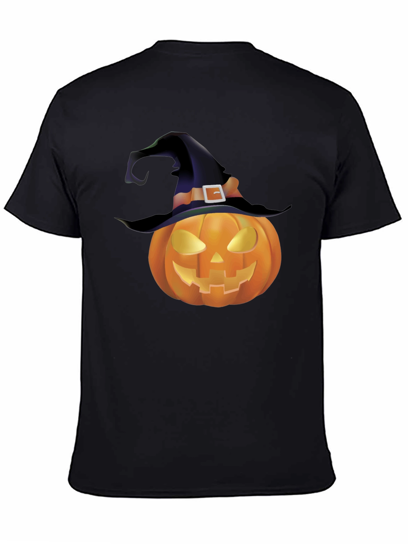 Halloween Pumpkin Witch Hat T-Shirt