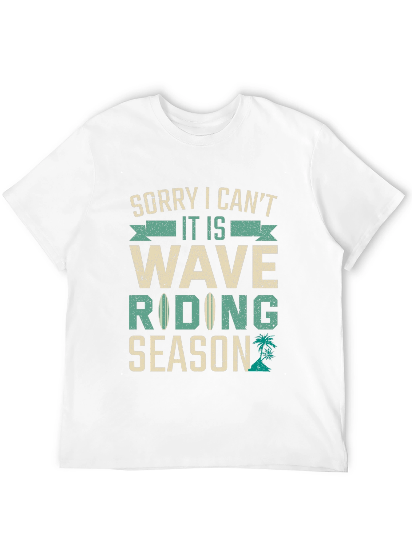 Wave Riding Season Graphic T-Shirt