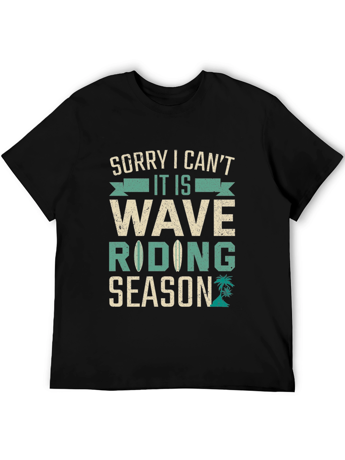 Wave Riding Season Graphic T-Shirt