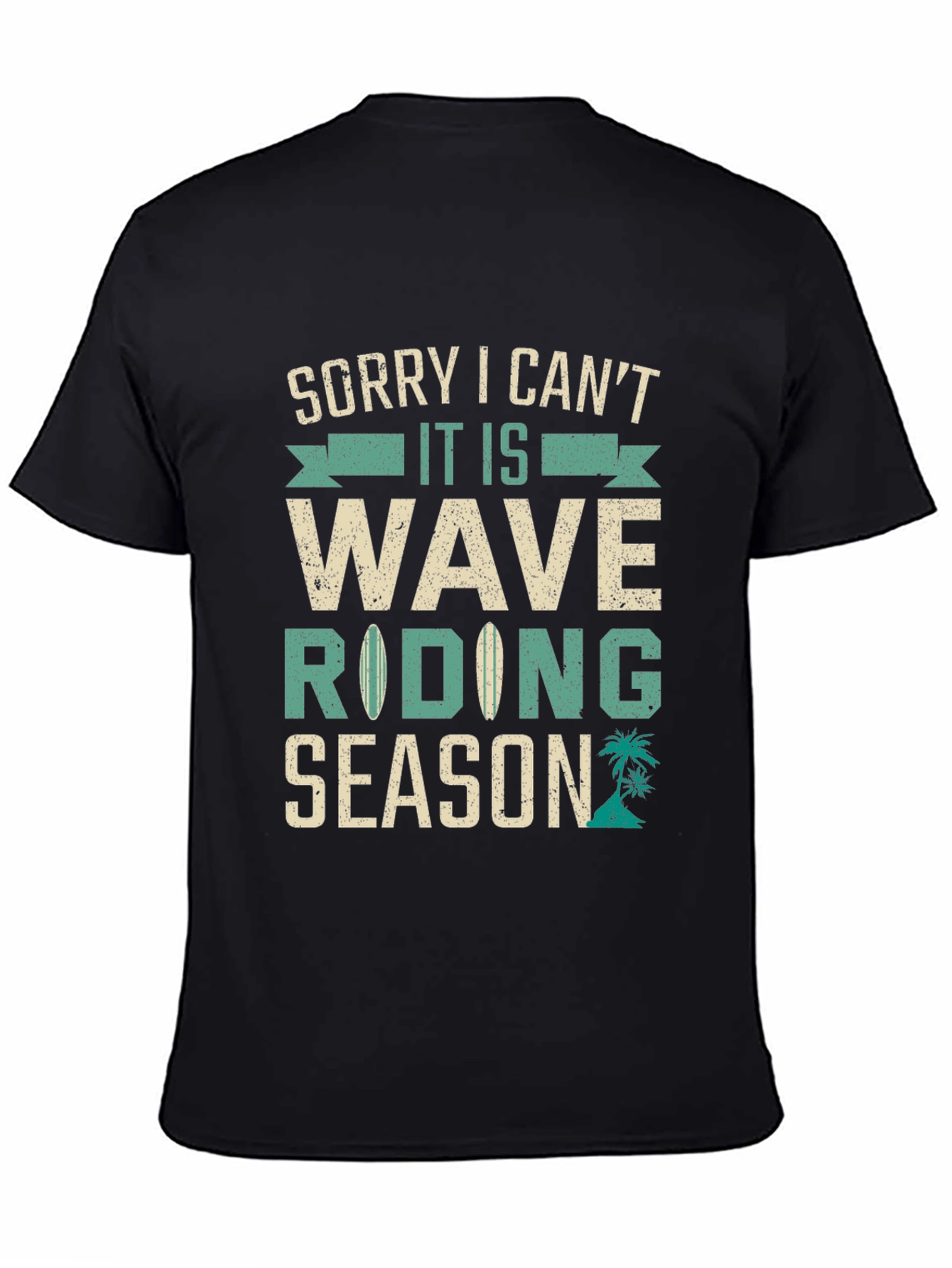 Wave Riding Season Graphic T-Shirt