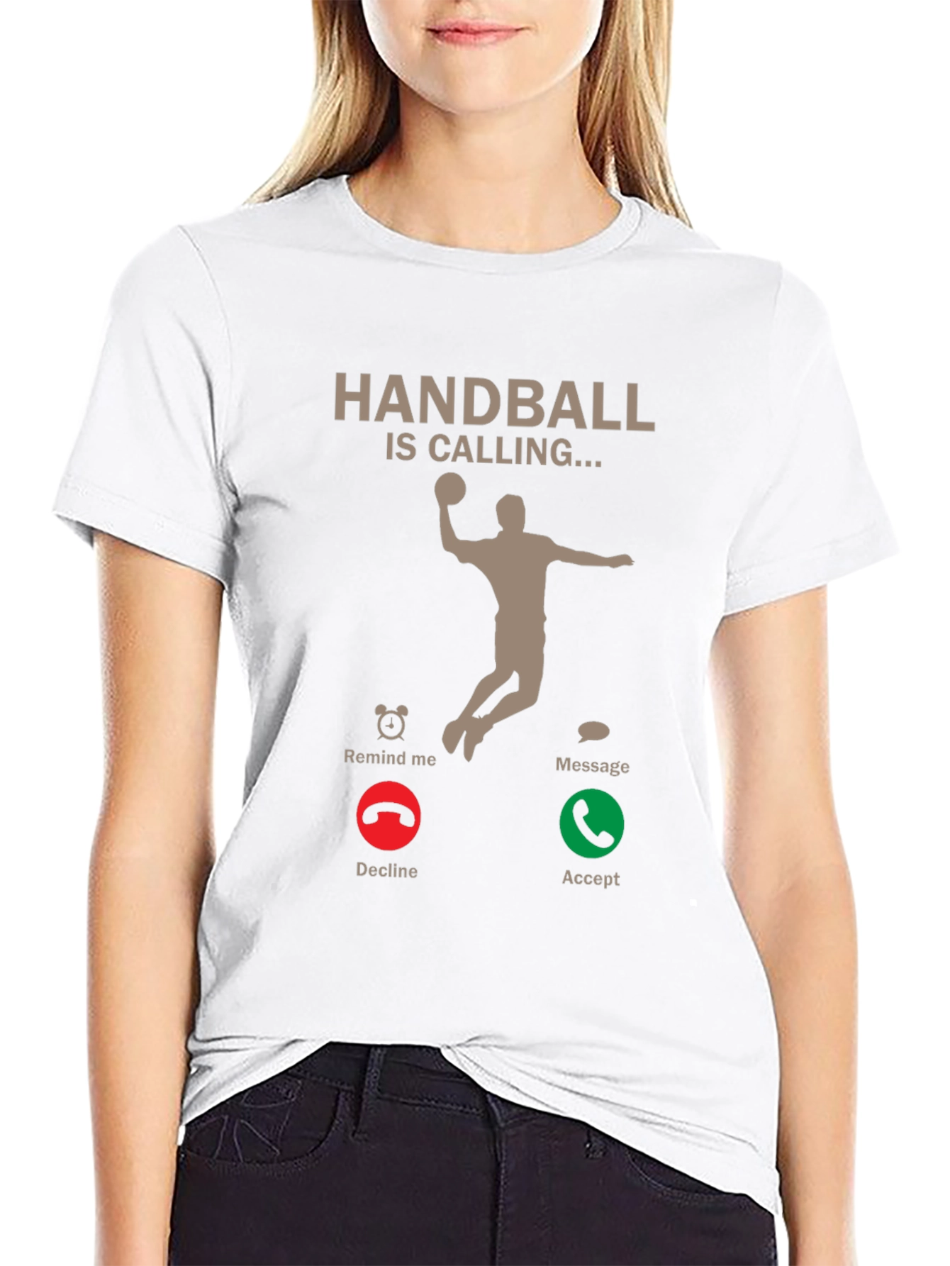 Handball Calling T-Shirt | Funny Sport Tee