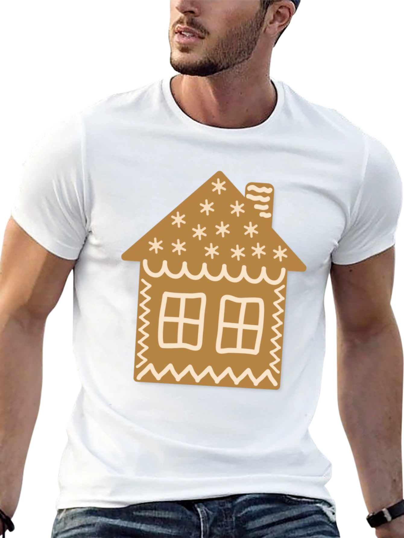 Gingerbread House Graphic Tee