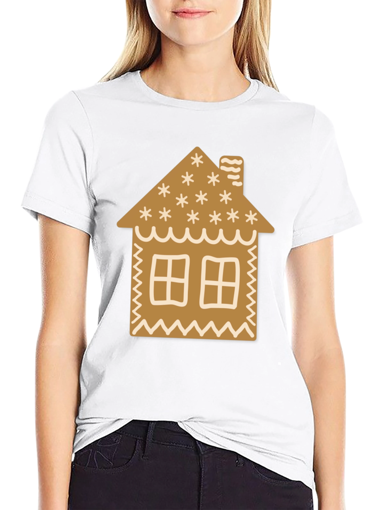 Gingerbread House Graphic Tee