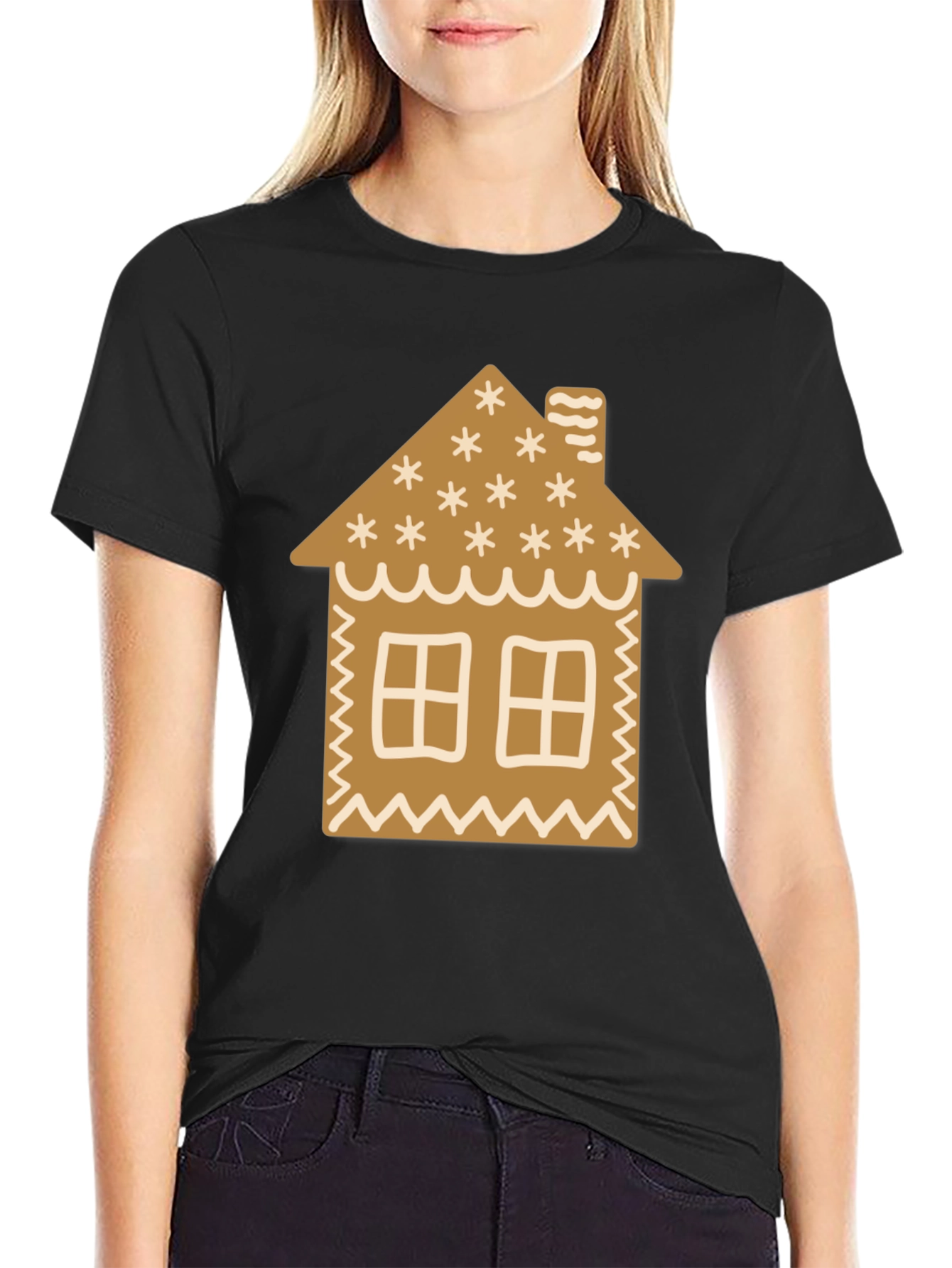 Gingerbread House Graphic Tee