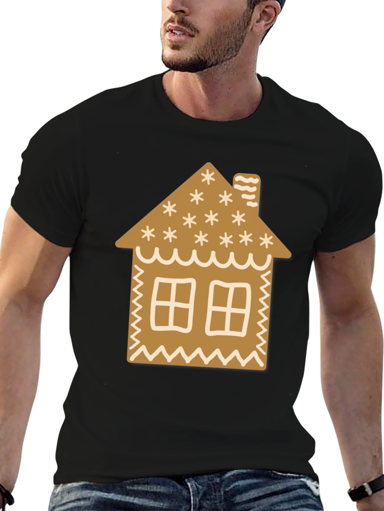 Gingerbread House Graphic Tee
