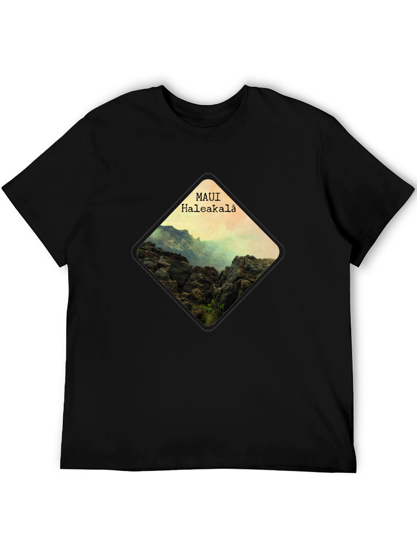 Maui Haleakala Diamond Graphic T-Shirt
