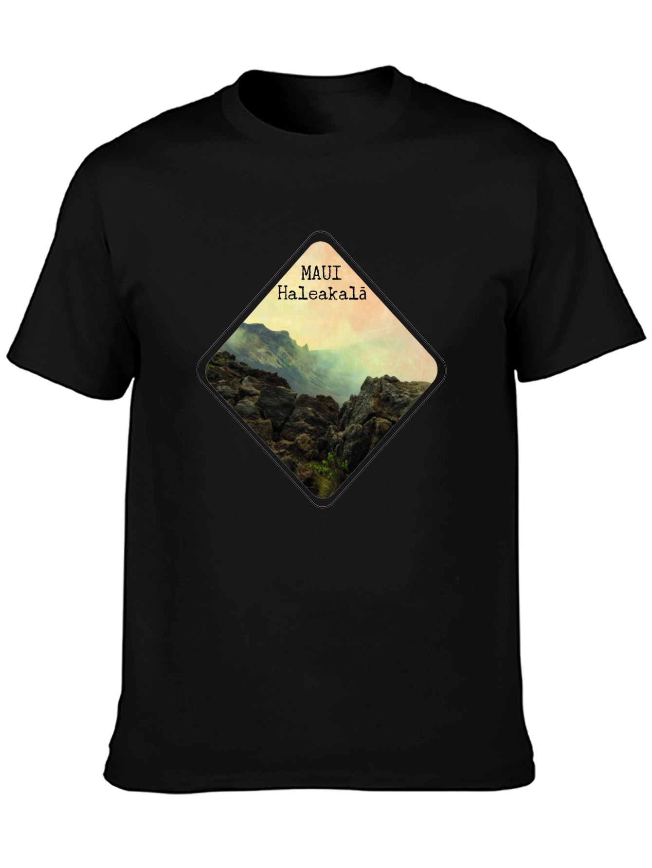 Maui Haleakala Diamond Graphic T-Shirt