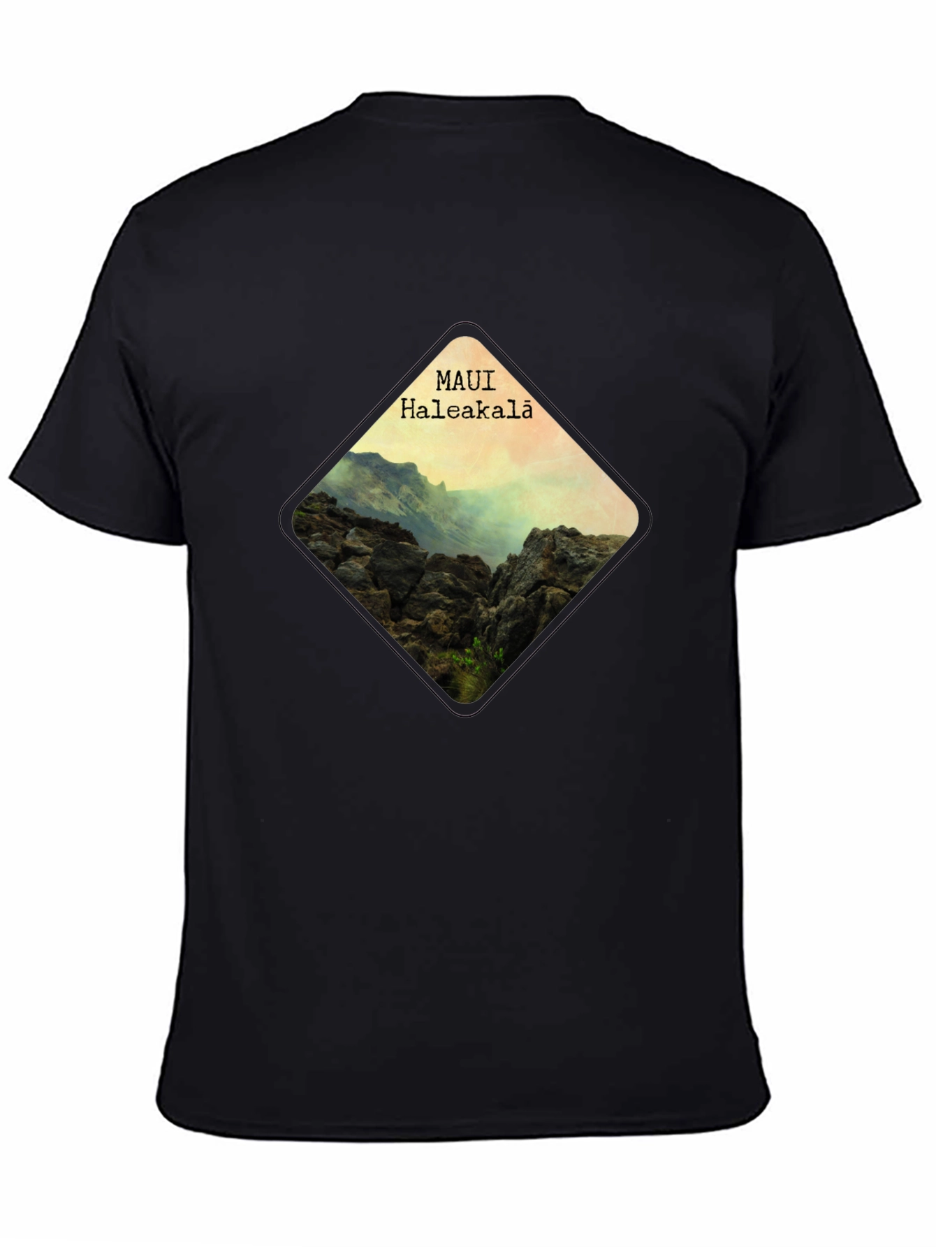 Maui Haleakala Diamond Graphic T-Shirt